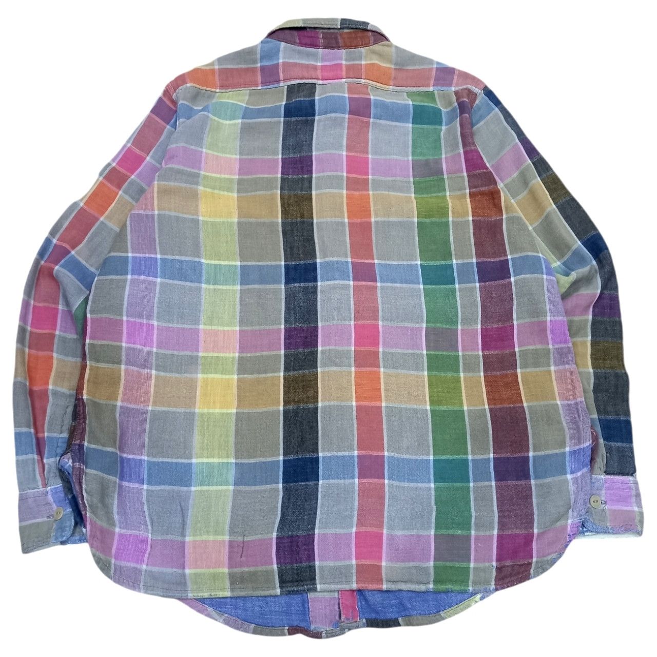 Kapital Rare! Kapital Distressed Rockabilly Look Plaid Shirt Size US S / EU 44-46 / 1 - 2 Thumbnail