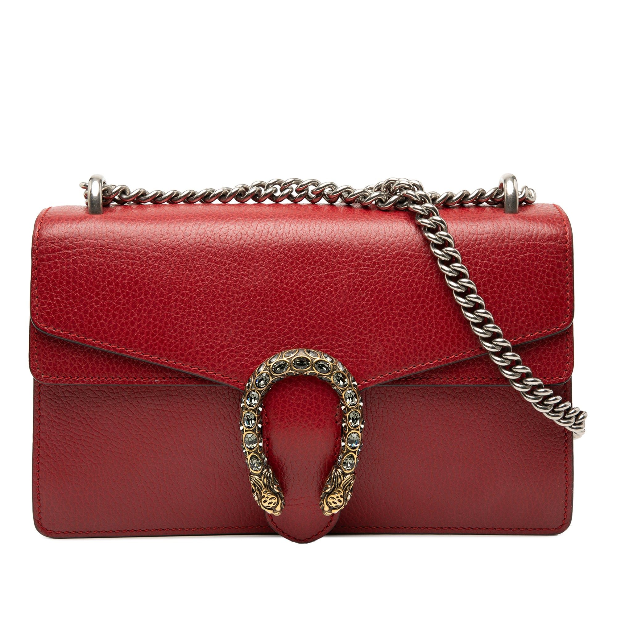 Gucci Medium Leather Dionysus Shoulder Bag Size ONE SIZE - 1 Thumbnail