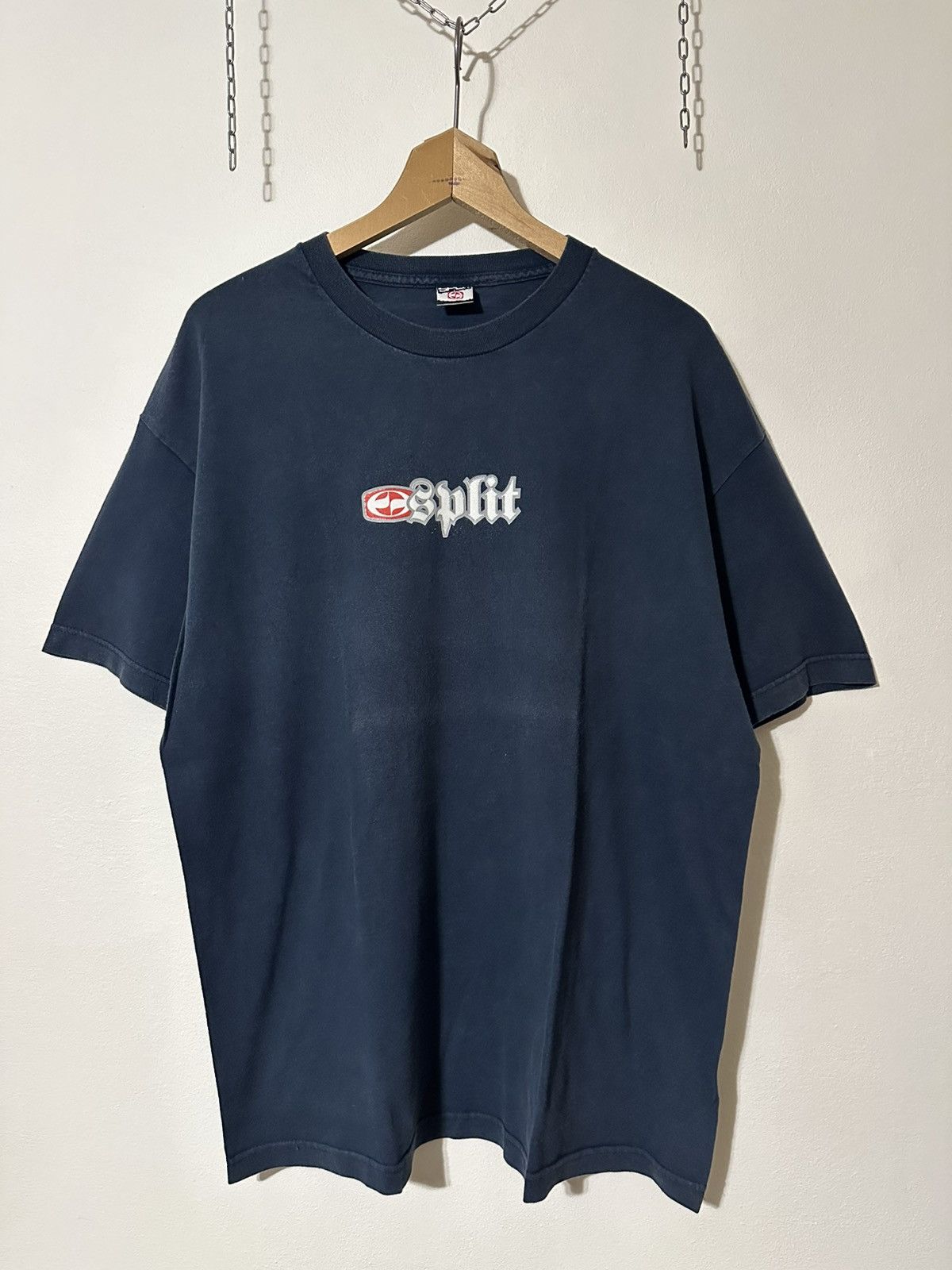 Split RARE💫VTG Split Skateboarding Faded Tee Size US XL / EU 56 / 4 - 1 Thumbnail