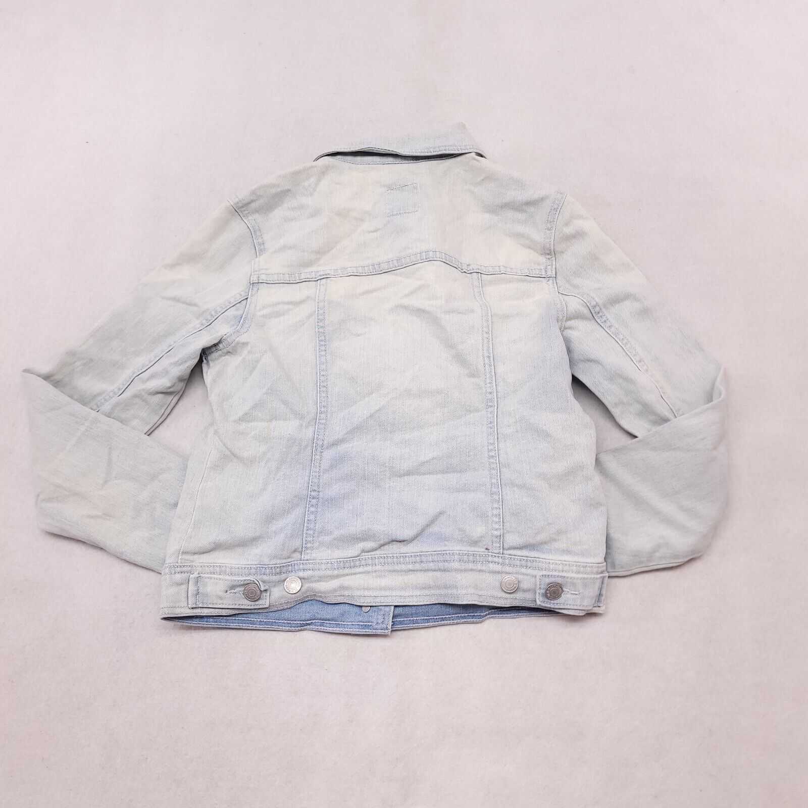Old Navy Old Navy Button Up Denim Jean Jacket Womens Size S Blue Size S / US 4 / IT 40 - 11 Thumbnail