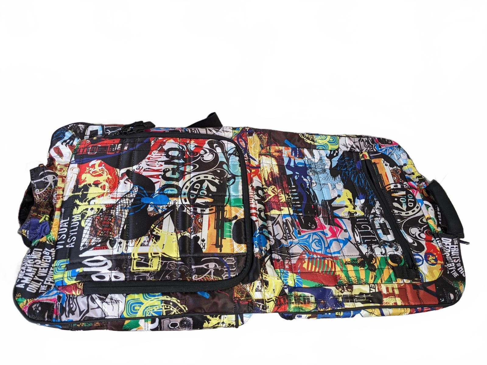 Ogio Ogio Visual Asylum China Messenger Bag Streetwear Graffiti Size ONE SIZE - 6 Thumbnail