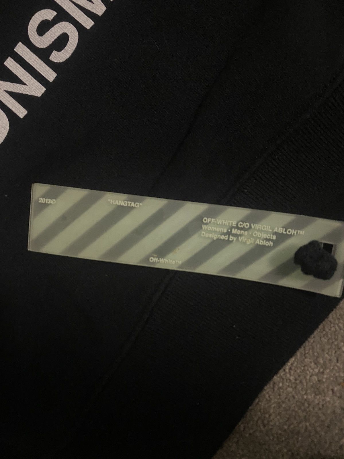Off-White Offwhite "impressionism" diag stencil sweatshirt Size US S / EU 44-46 / 1 - 4 Thumbnail