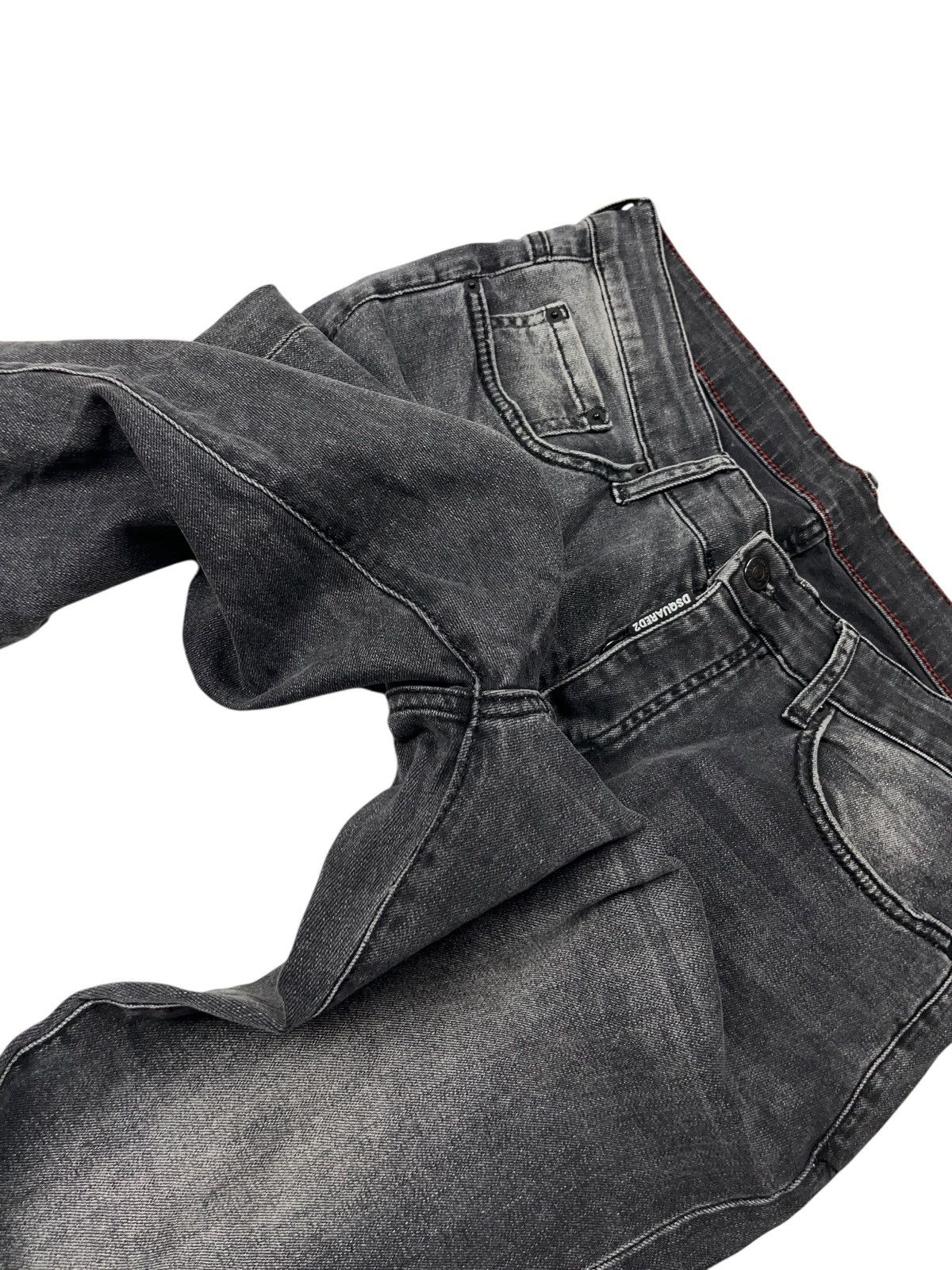 Dsquared2 Dsquared2 Skinny Dan Jeans Faded Size 52 Size US 32 / EU 48 - 11 Thumbnail