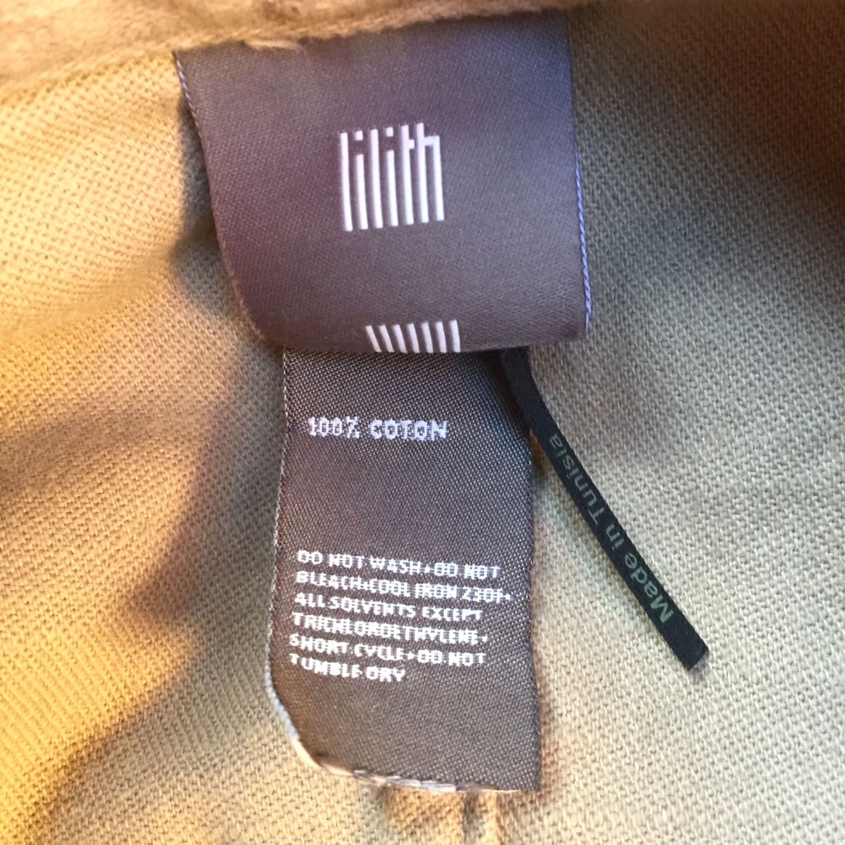 Doublet Lilith Women's Cotton Double Breasted Crop Blazer Jacket Brown Large Lightweight Size L / US 10 / IT 46 - 3 Thumbnail