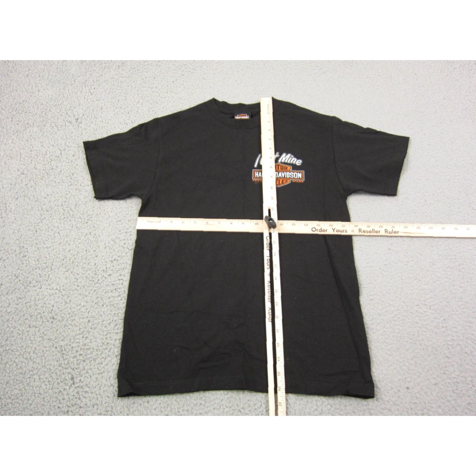 Harley Davidson Harley-Davidson Shirt Mens Small Black Logo Harley-Davidson T-Shirt Crew Neck Short Sleeve Regular Fit Men Size US S / EU 44-46 / 1 - 7 Thumbnail