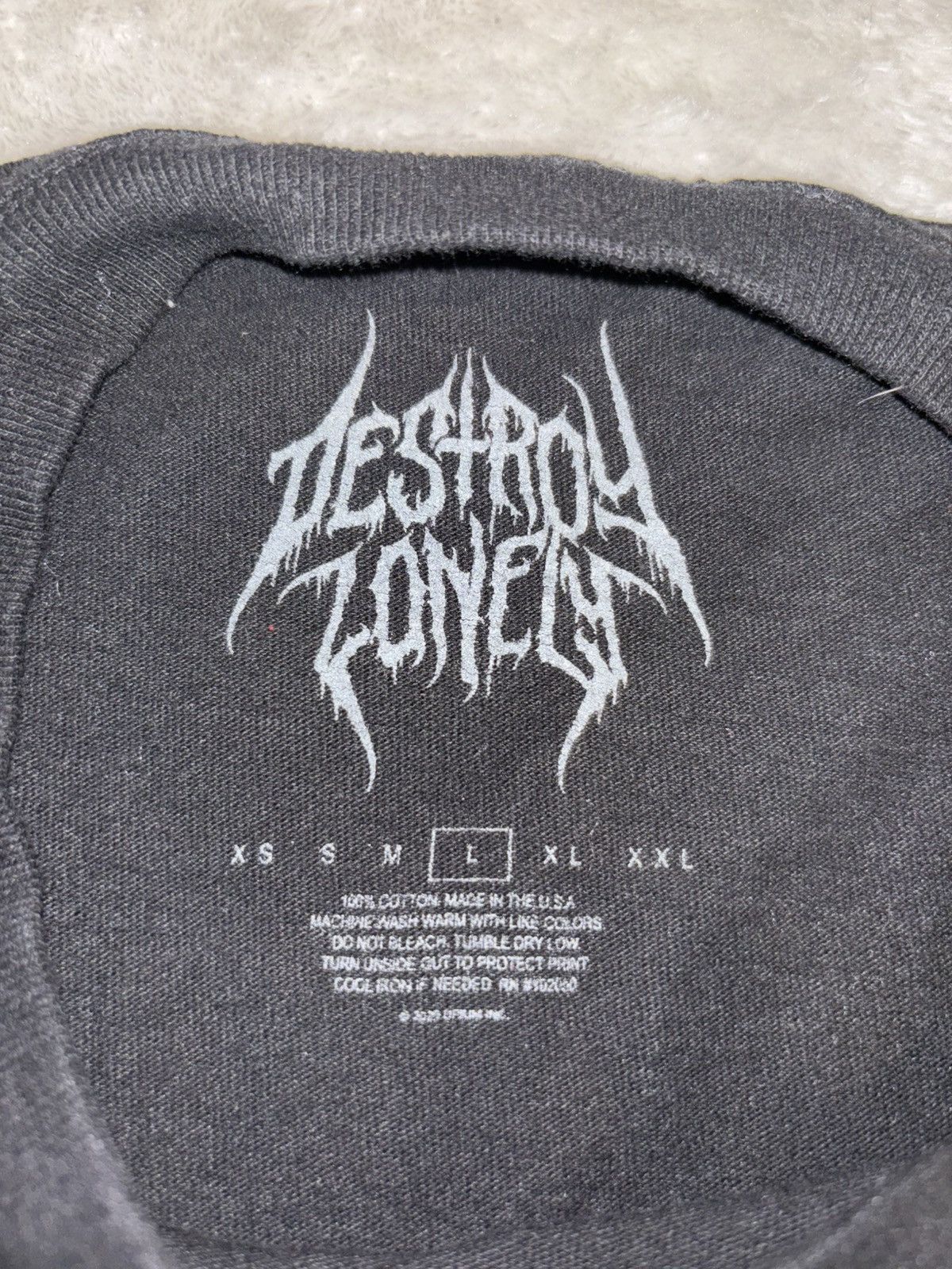Destroy Lonely Rare Destroy Lonely Antagonist Tour Longsleeve Size US L / EU 52-54 / 3 - 6 Thumbnail