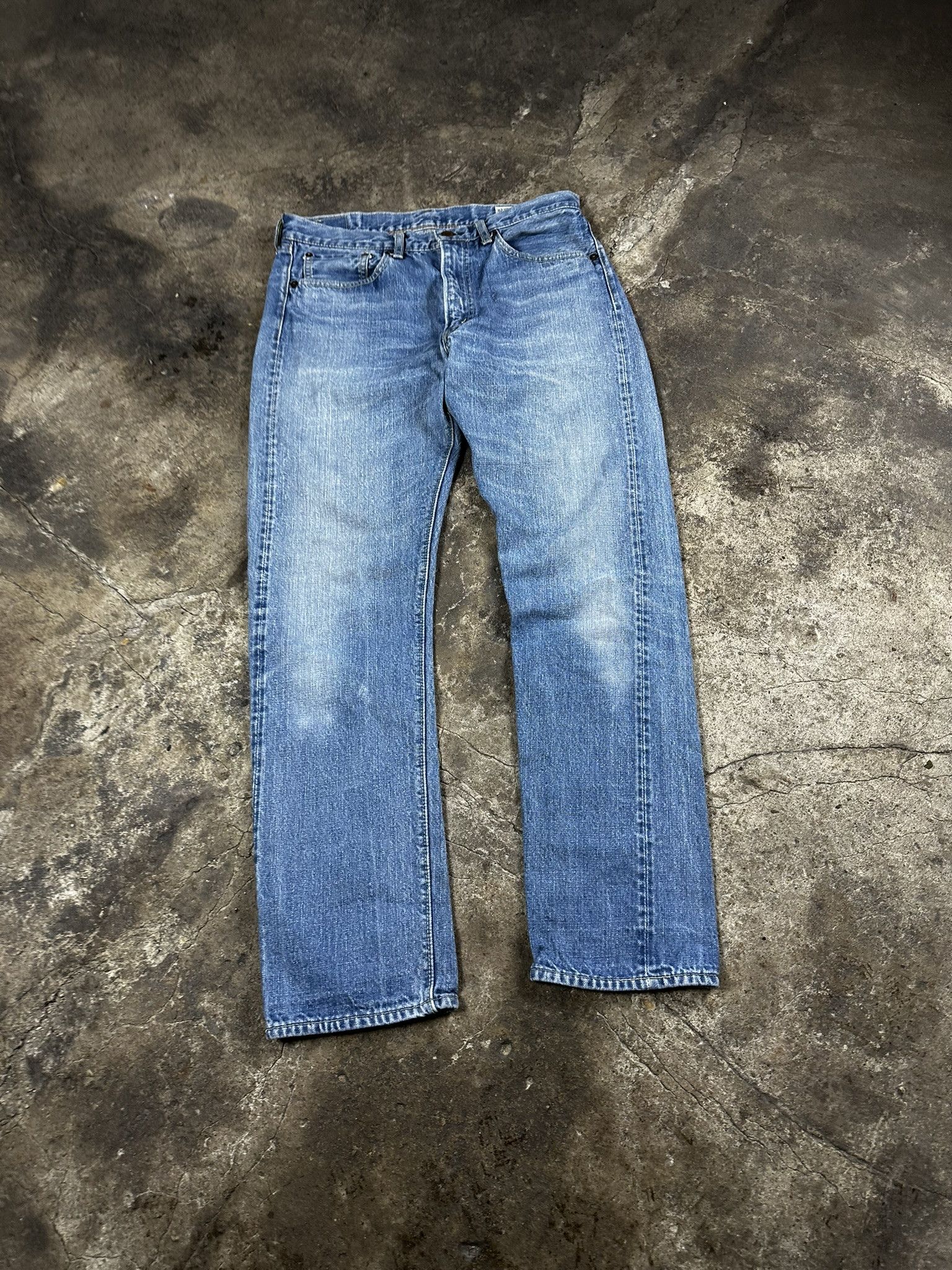 Orslow Japan Made Selvedge Orslow Straight Jeans Size US 30 / EU 46 - 1 Thumbnail