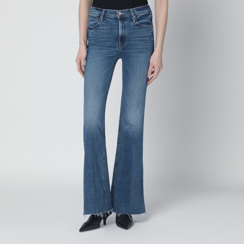 MOTHER Mother Doozy Sneak Fray Flared Jeans Size 29" - 1 Thumbnail
