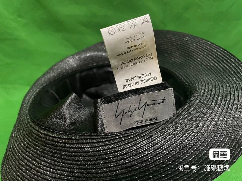 Yohji Yamamoto Yohji Yamamoto 05ss show hat Size ONE SIZE - 7 Thumbnail