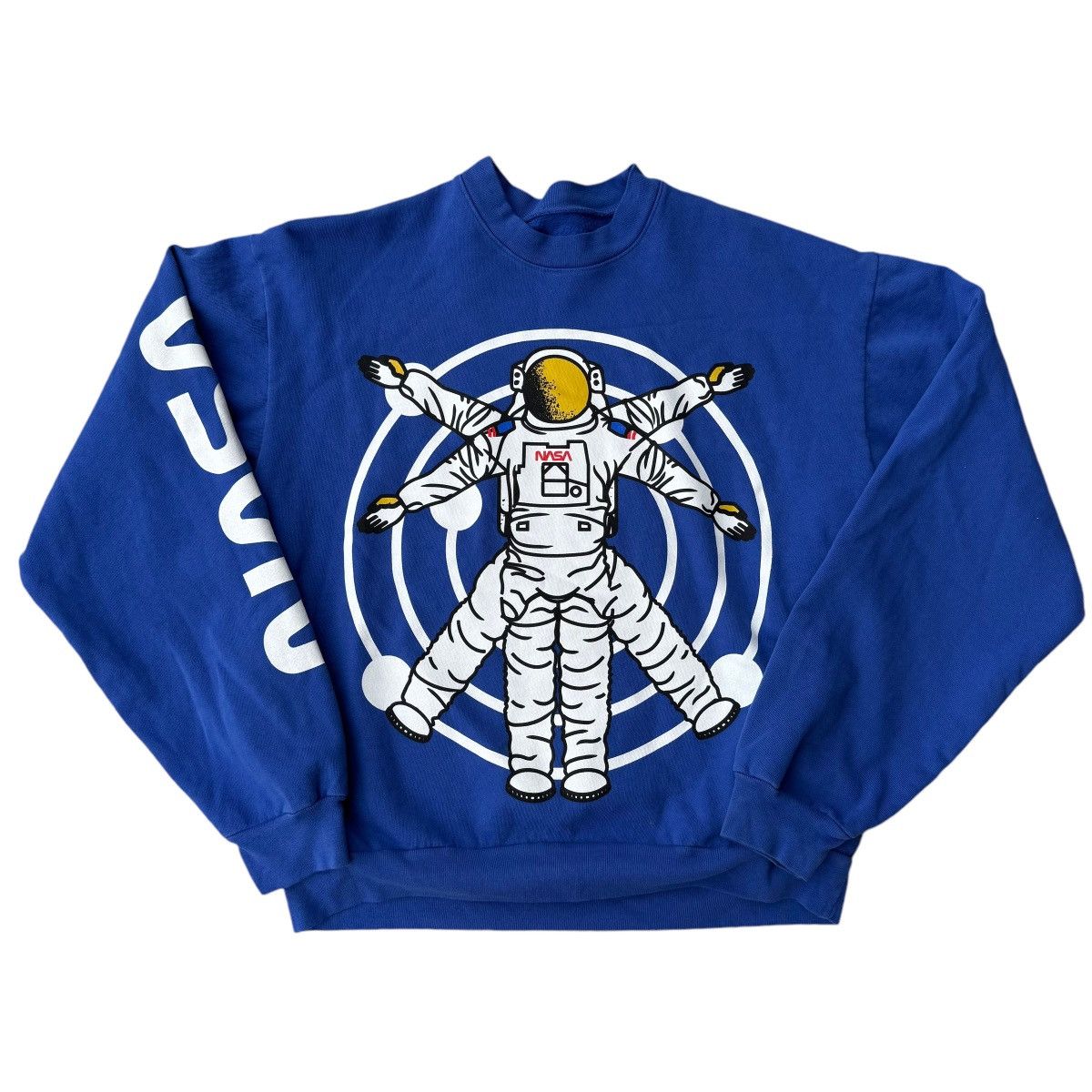 Kanye West × Kid Cudi × NASA Kid Cudi x NASA MERCH Concert Sweatshirt Astronaut The Moon Size US L / EU 52-54 / 3 - 9 Thumbnail
