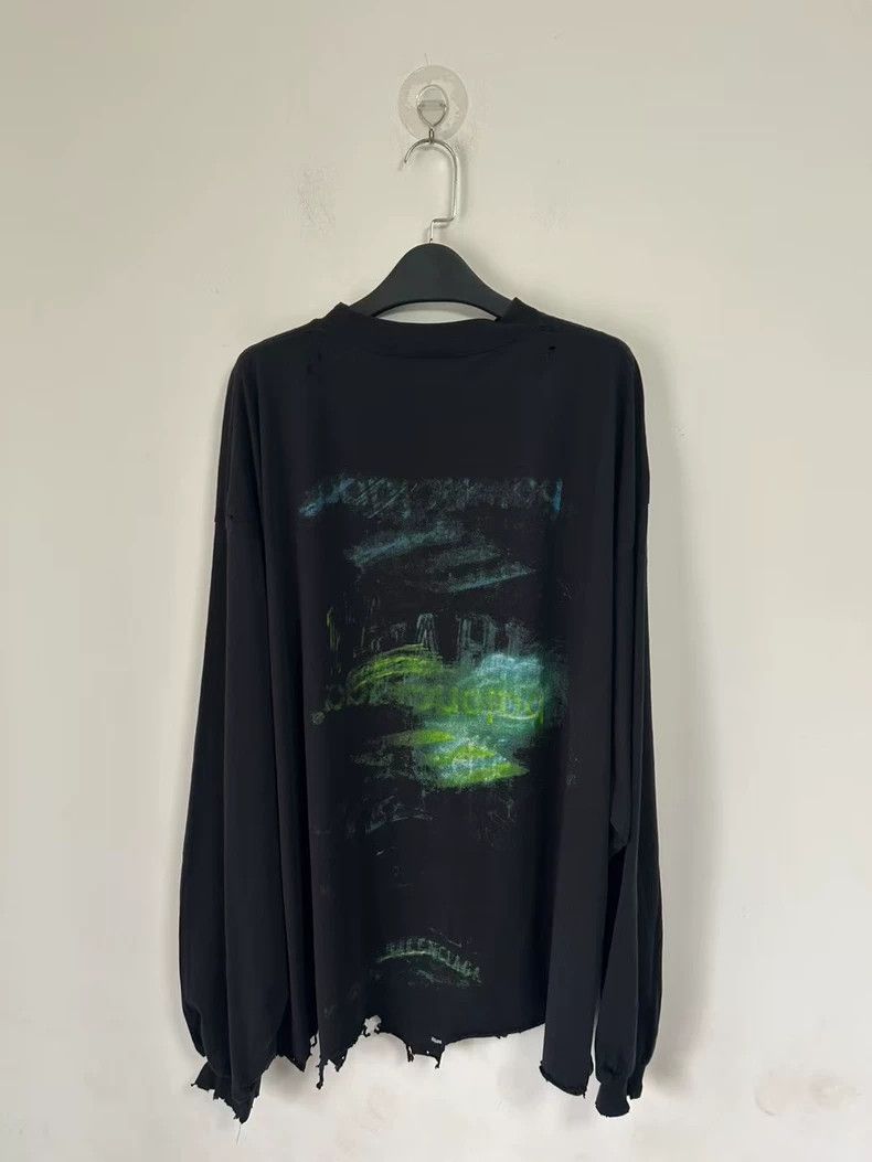 Balenciaga Balenciaga Crayon graffiti black do old damage Phantom pri Size US L / EU 52-54 / 3 - 1 Thumbnail