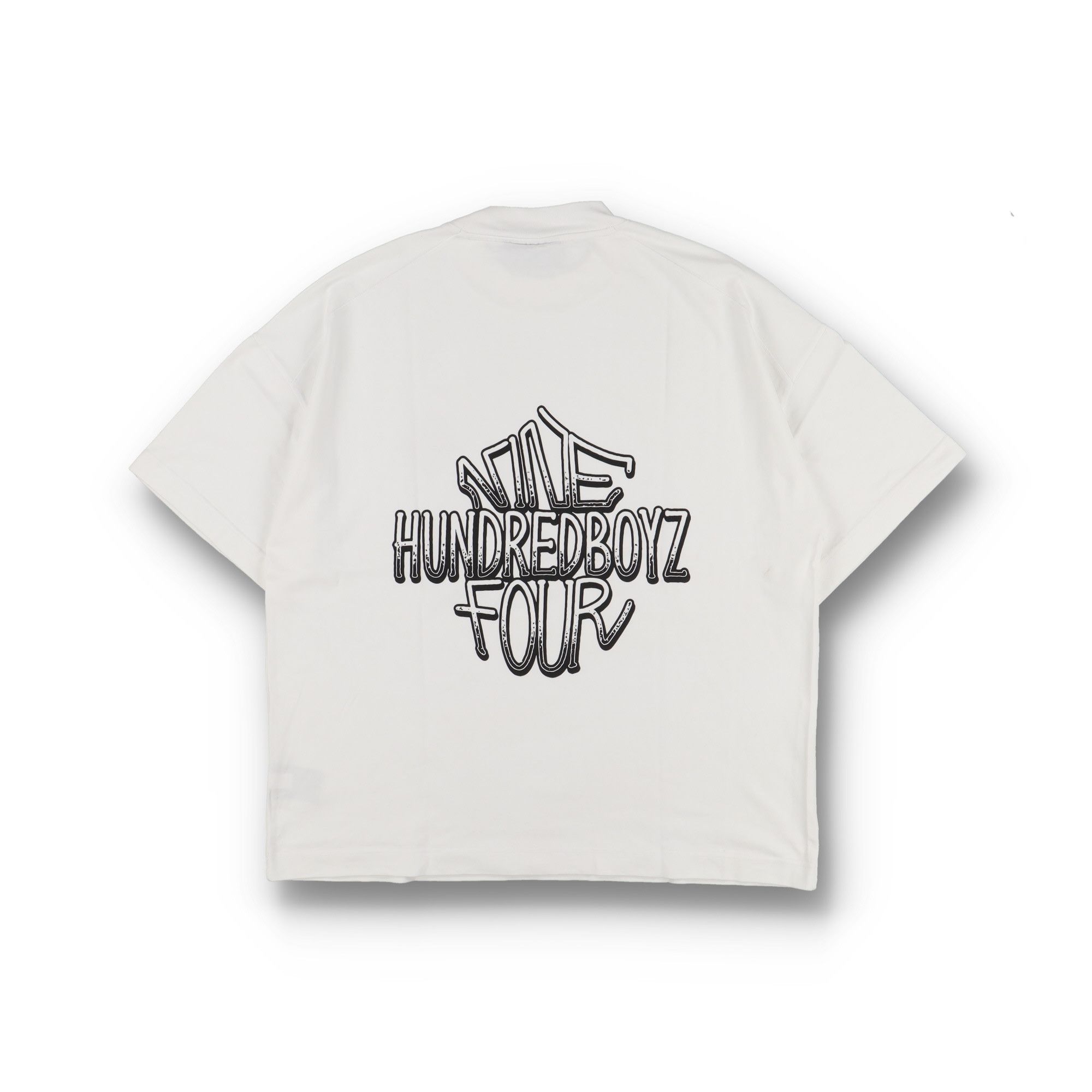 Other White Hundredboyz Logo Heavyweight Oversized T-Shirt Size US XXL / EU 58 / 5 - 4 Thumbnail