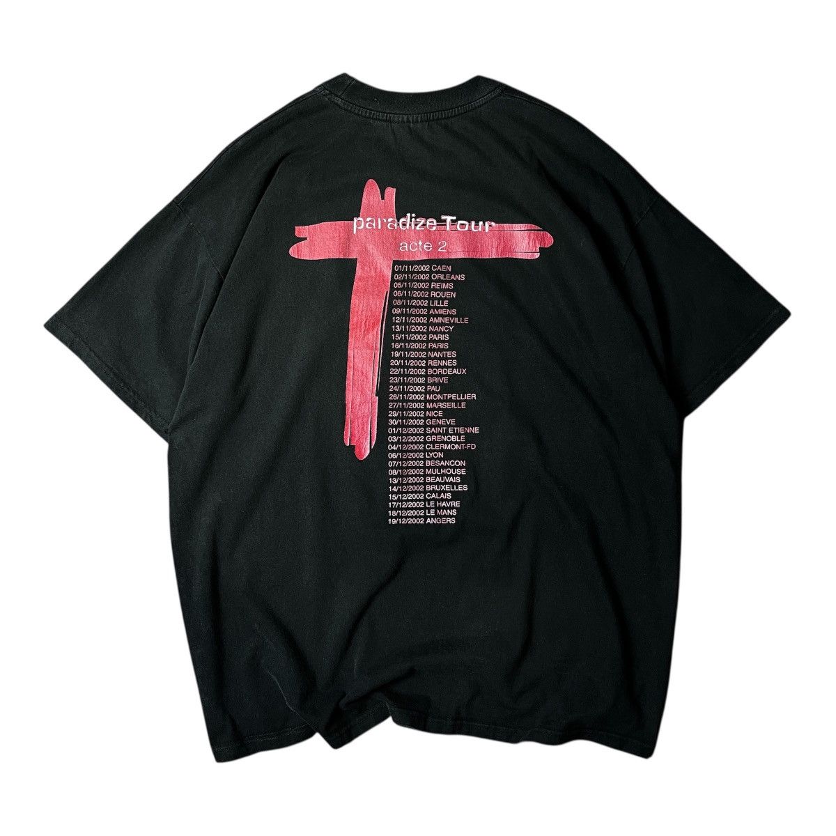 Band Tees Indochine — Paradize Tour 2002 Size US XL / EU 56 / 4 - 2 Thumbnail