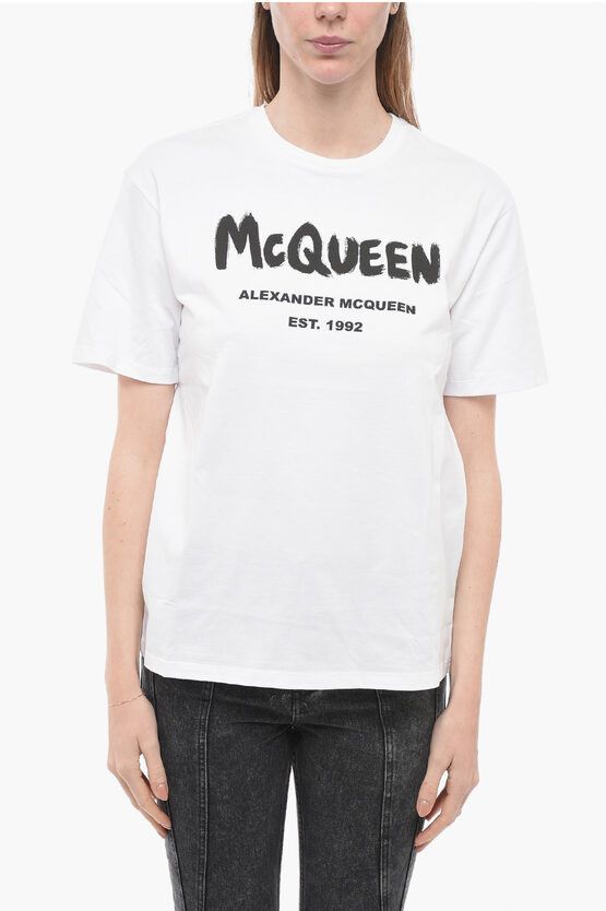 ALEXANDER MCQUEEN - Cotton T-shirt