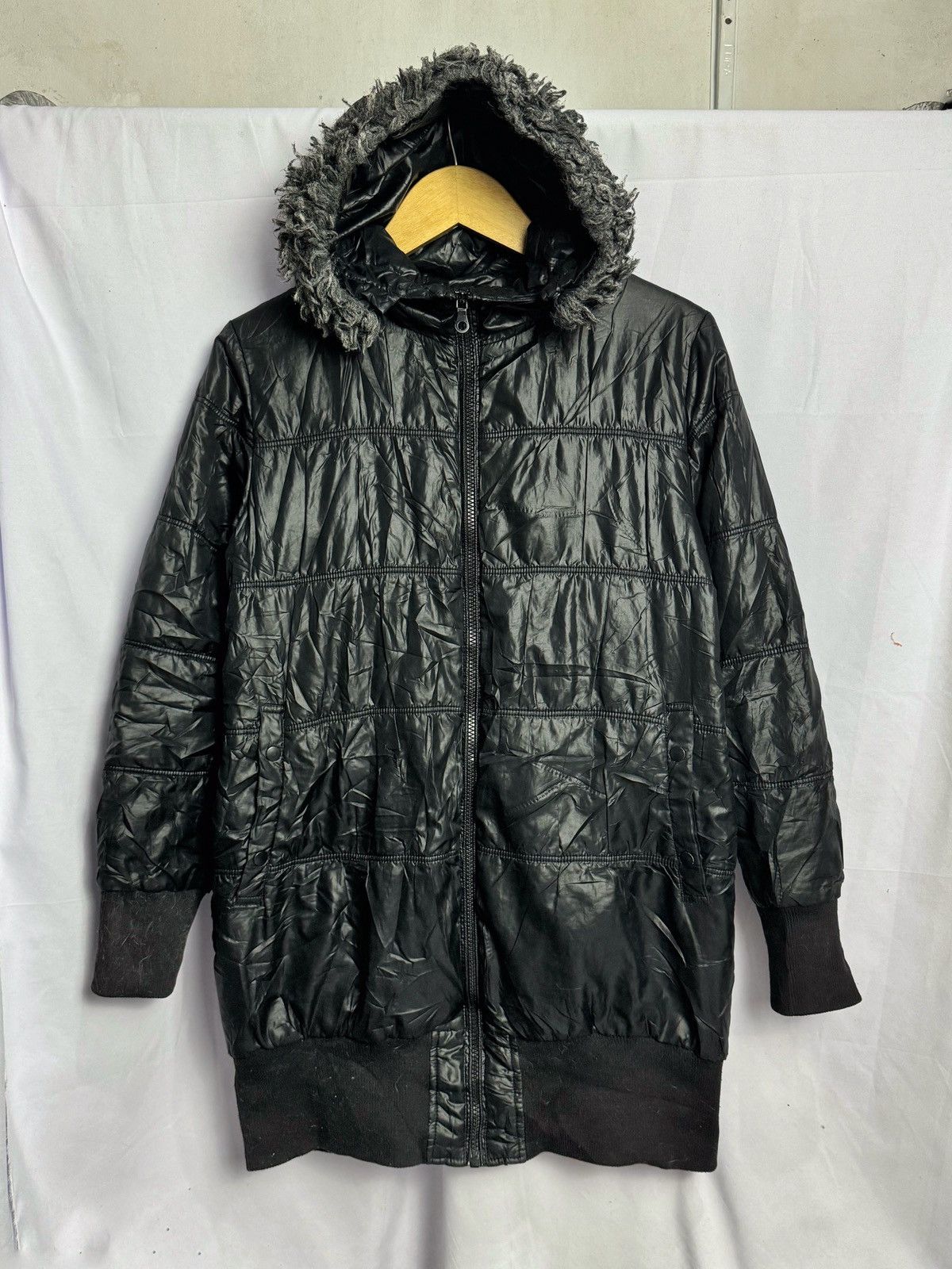 If Six Was Nine × Japanese Brand × Le Grande Bleu (L.G.B.) Fur puffer jacket uniqlo japanese brand winter sesh Size US L / EU 52-54 / 3 - 2 Thumbnail