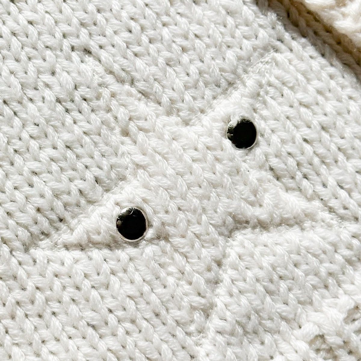 Chrome Hearts CH Triple Star Patch Cashmere Chunky Knit Sweater 🍦 Size US XL / EU 56 / 4 - 7 Thumbnail
