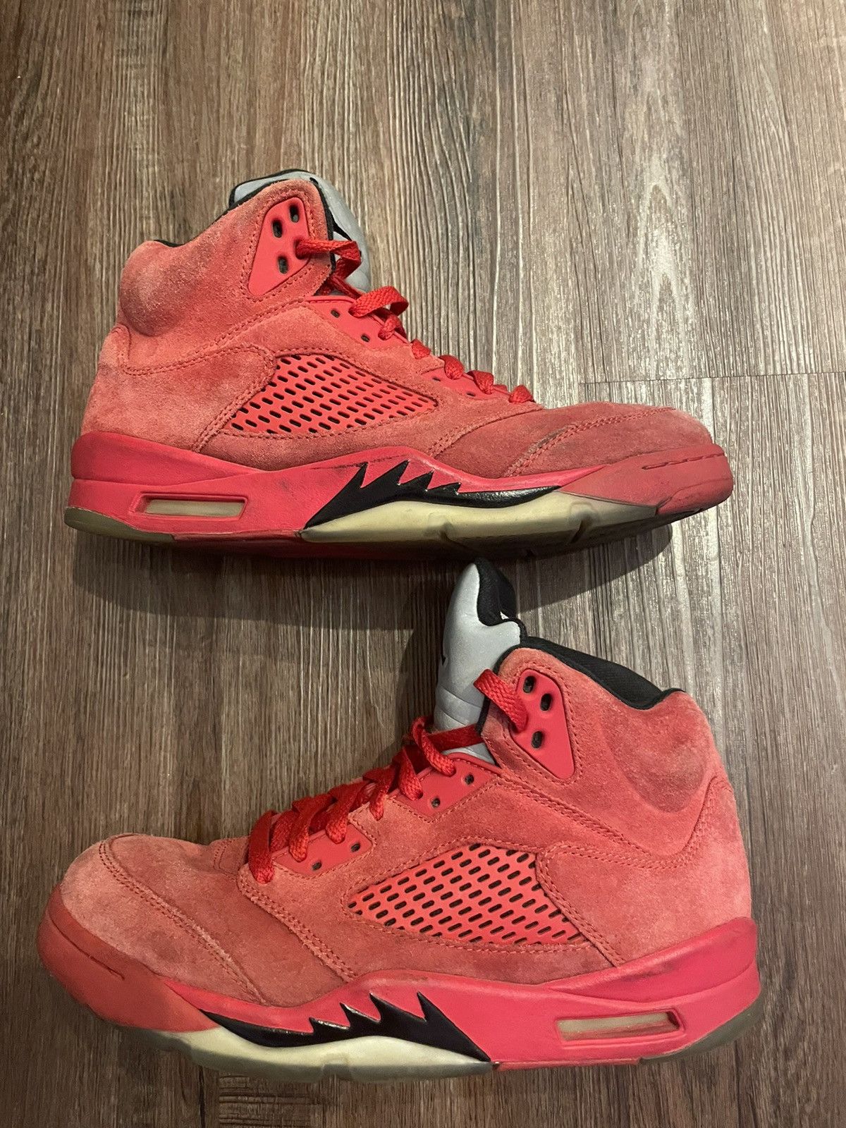 Jordan Brand Jordan 5 Retro Red Suede Size US 8 / EU 41 - 1 Thumbnail