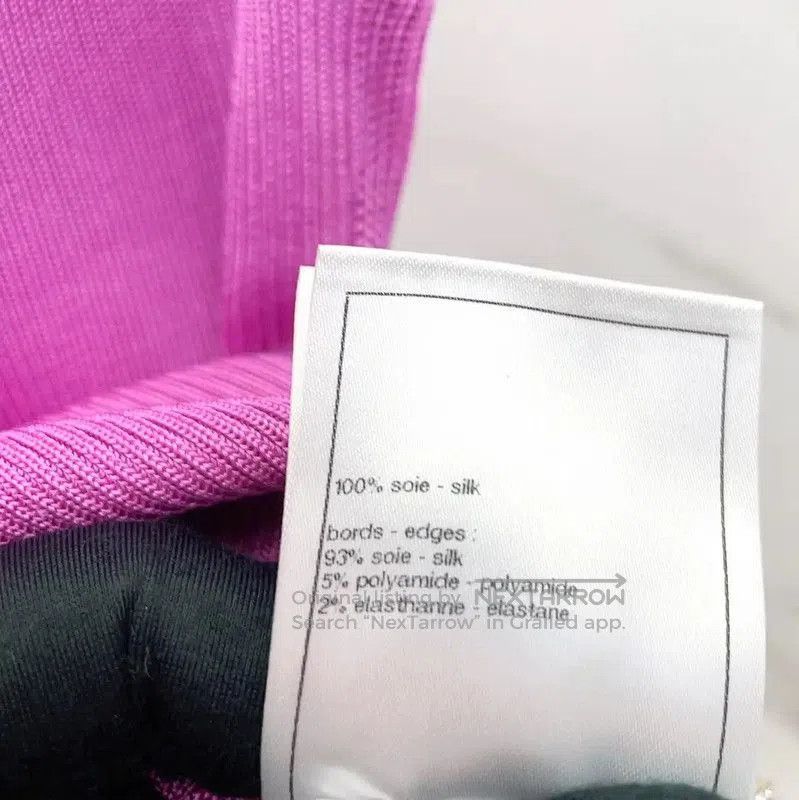 Chanel Chanel Purple Silk Women's Top . Size S / US 4 / IT 40 - 9 Thumbnail