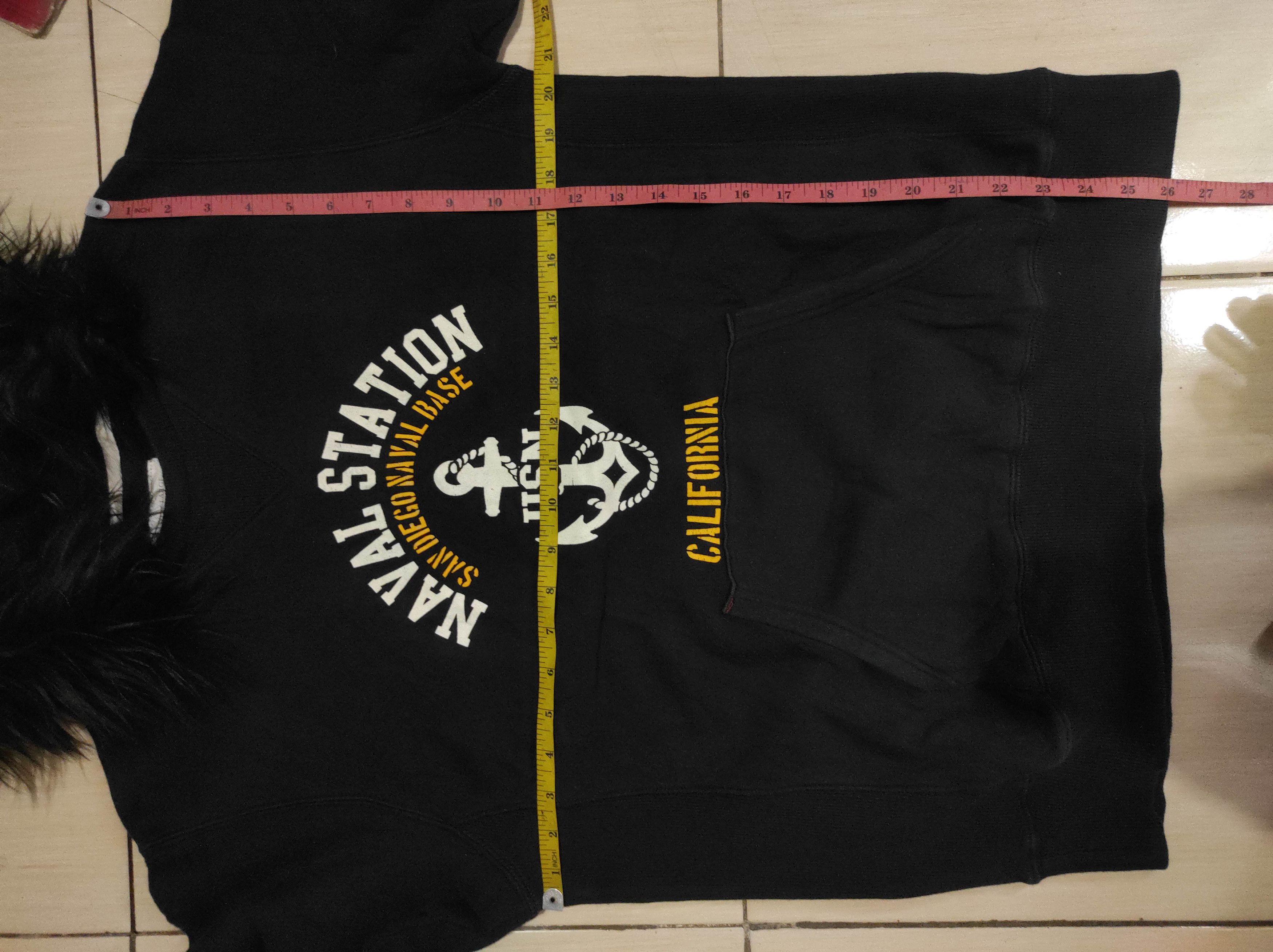 If Six Was Nine Naval Station California USN fur hoodie Size US M / EU 48-50 / 2 - 15 Thumbnail