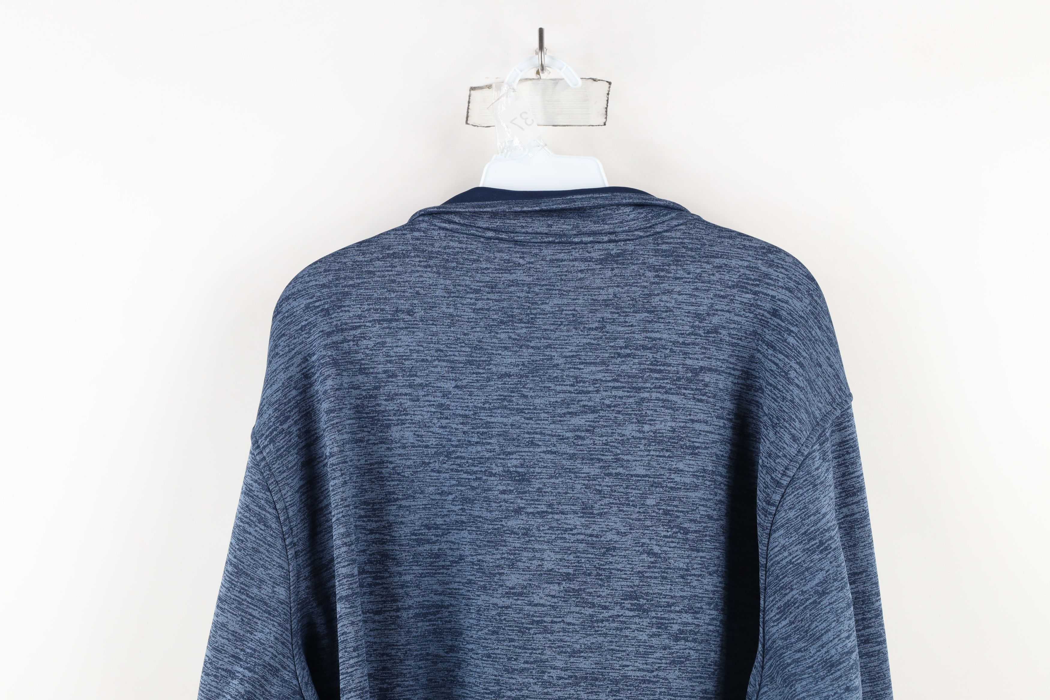 Under Armour × Vintage Under Armour ColdGear Half Zip Fleece Pullover Sweater Blue Size US XXL / EU 58 / 5 - 9 Thumbnail
