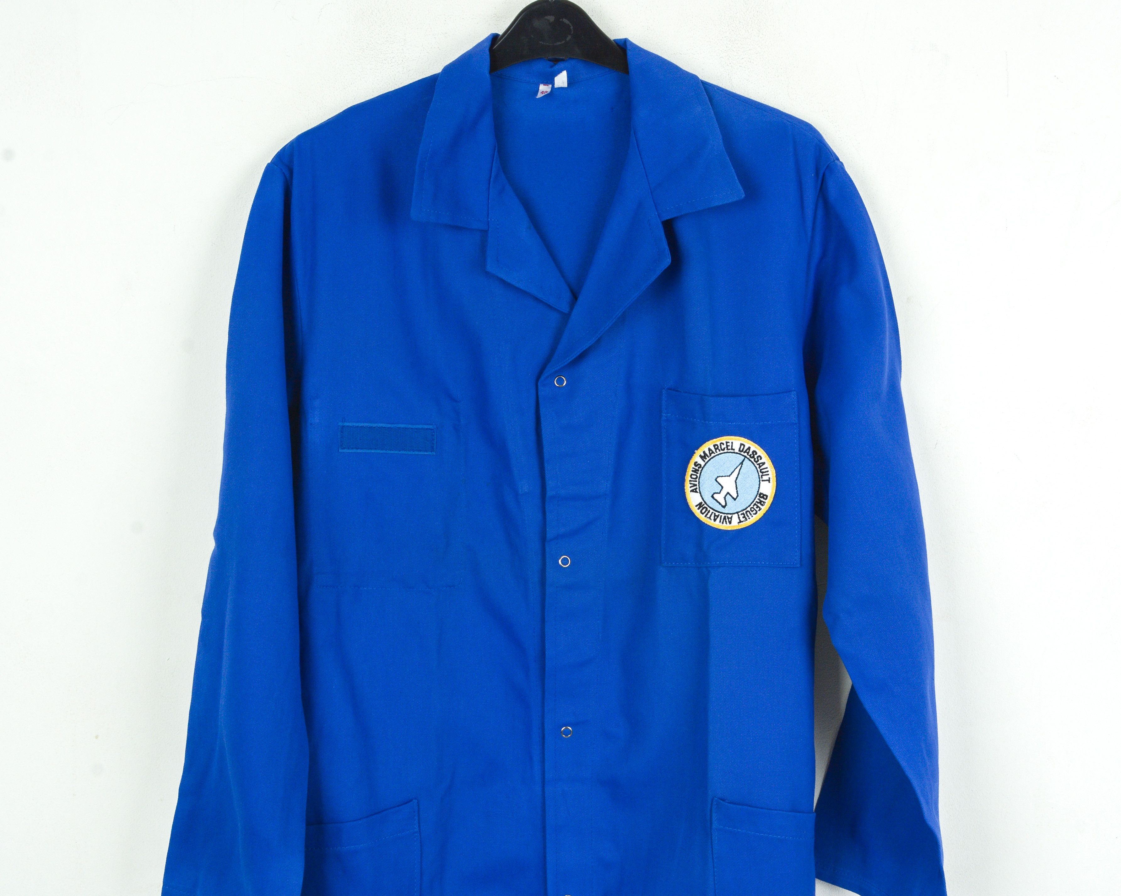 Vintage French Worker S Jacket Coat Blue De Travail Chore Utility Size US S / EU 44-46 / 1 - 8 Thumbnail