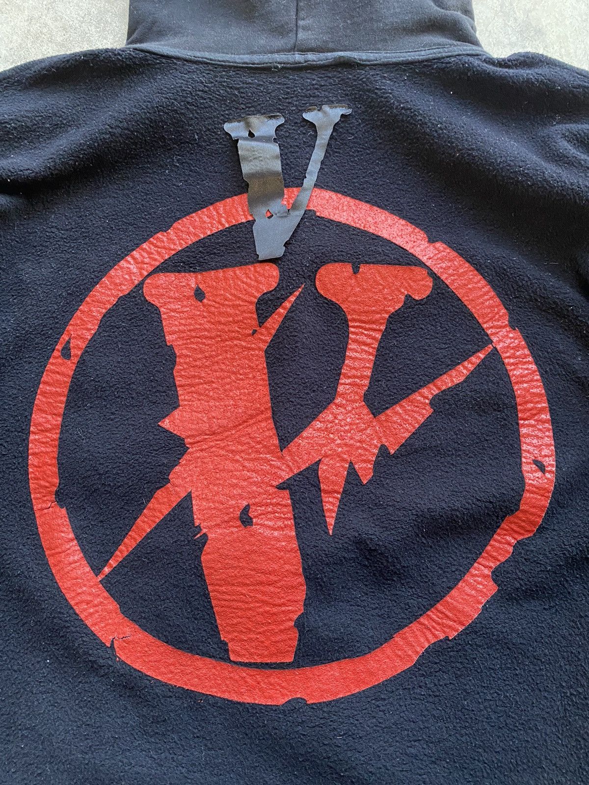 Vlone Vlone fragment hoodie black red Size US S / EU 44-46 / 1 - 4 Thumbnail