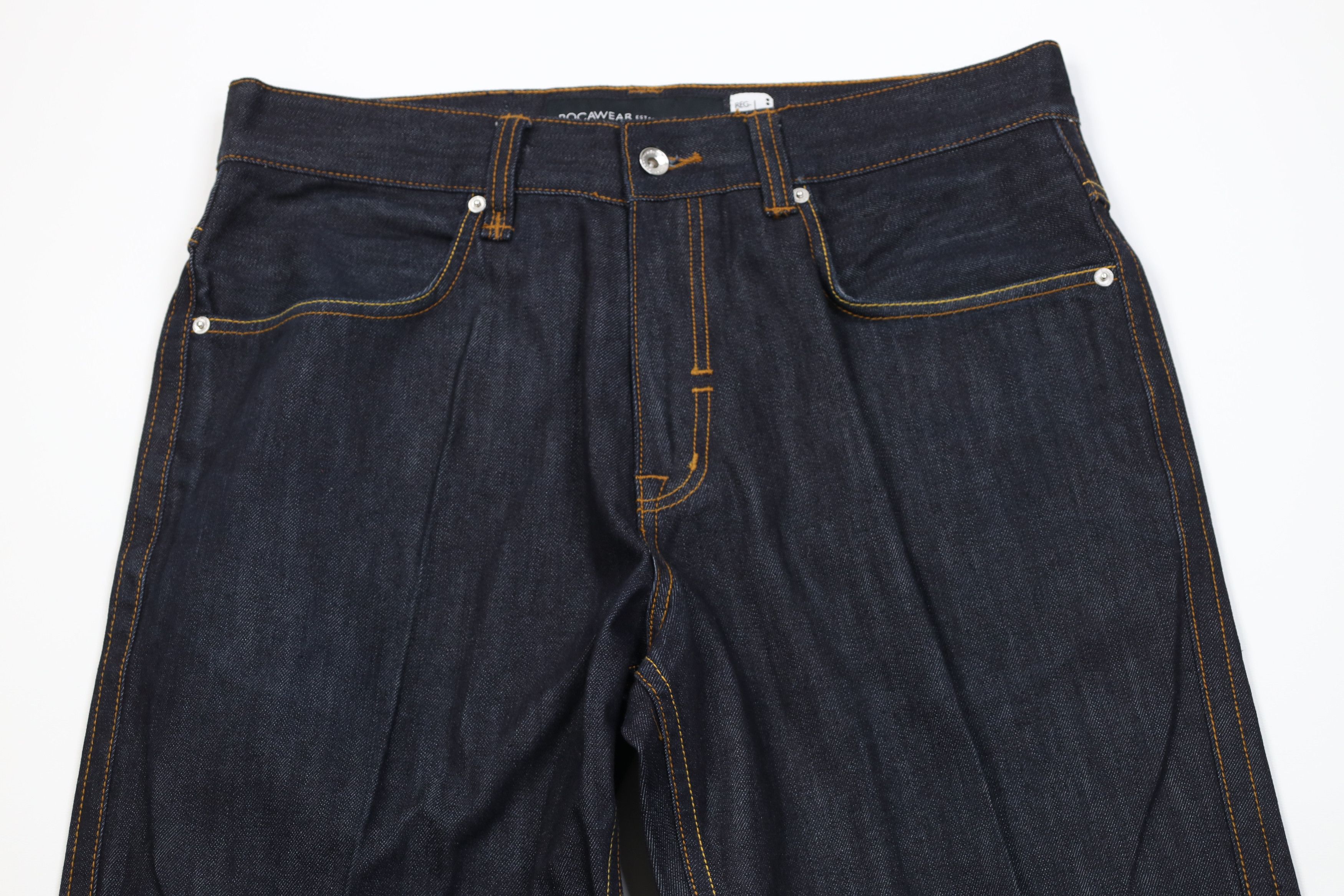 Rocawear Vintage 90s Y2K Rocawear Wide Leg Denim Jeans Indigo Blue Size US 36 / EU 52 - 2 Thumbnail