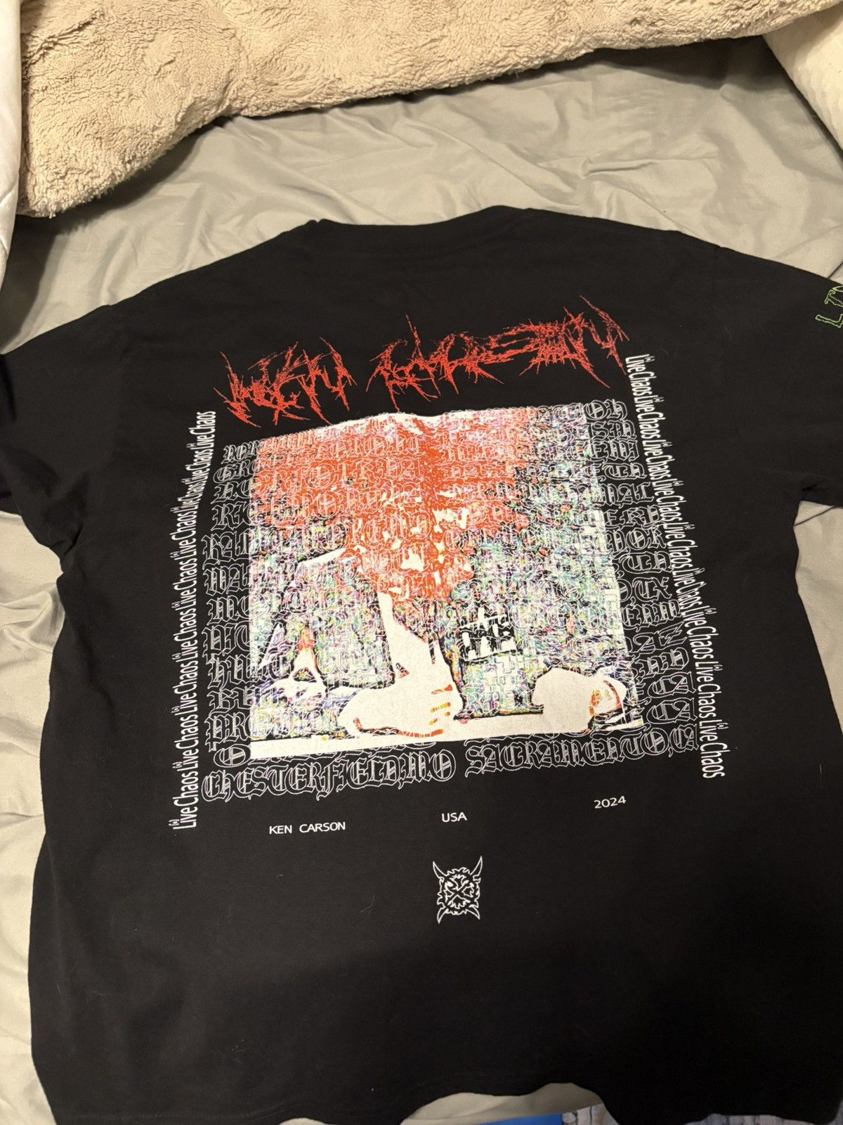 Ken Carson Ken Carson a great chaos shirt Size US L / EU 52-54 / 3 - 2 Thumbnail