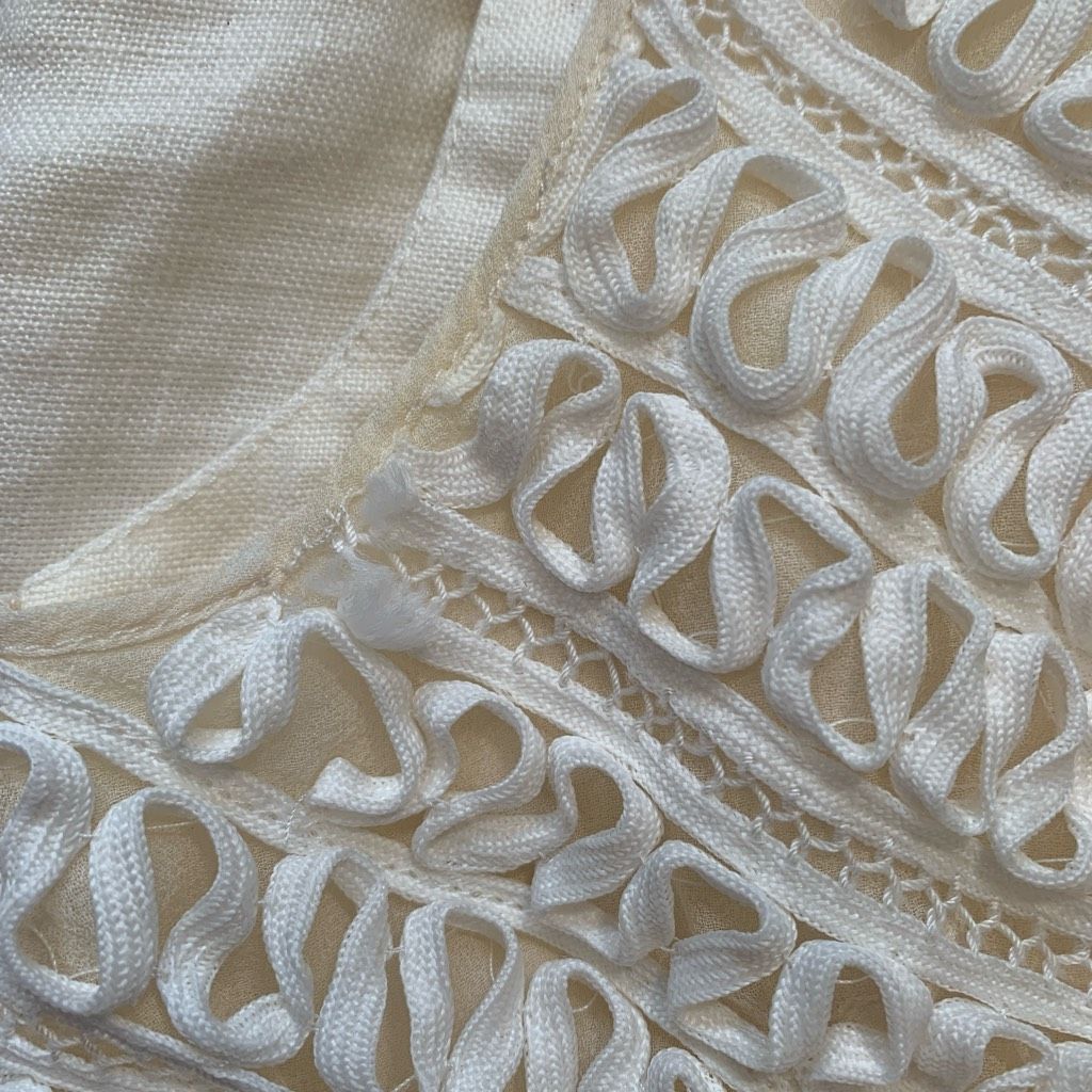 3.1 Phillip Lim 3.1 Phillip Lim Dress Cream Sleeveless Bow Detail Ribbon Lac Size XS / US 0-2 / IT 36-38 - 9 Thumbnail