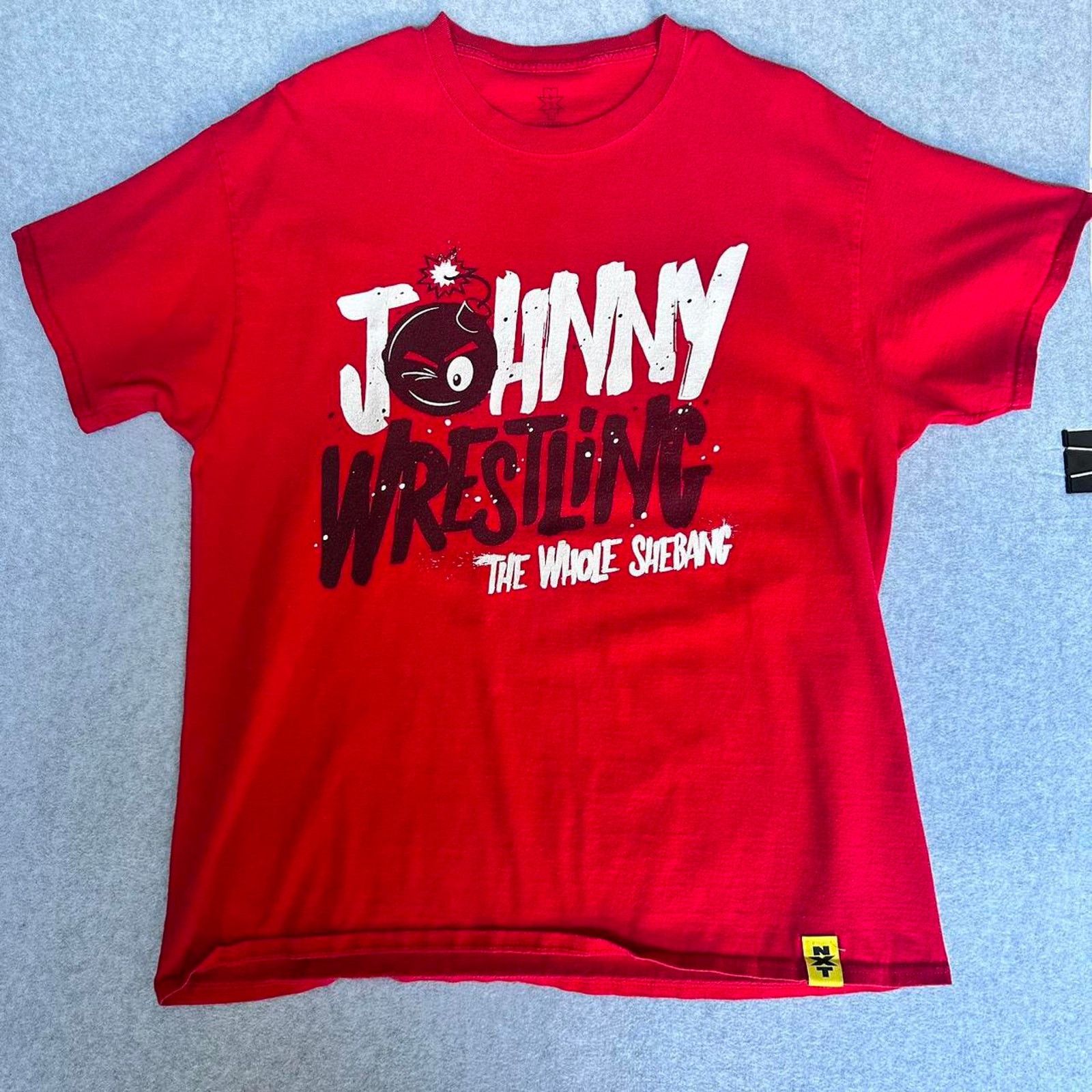 WWE 2019 WWE NXT Johnny Gargano Red Size XL Size US XL / EU 56 / 4 - 1 Thumbnail