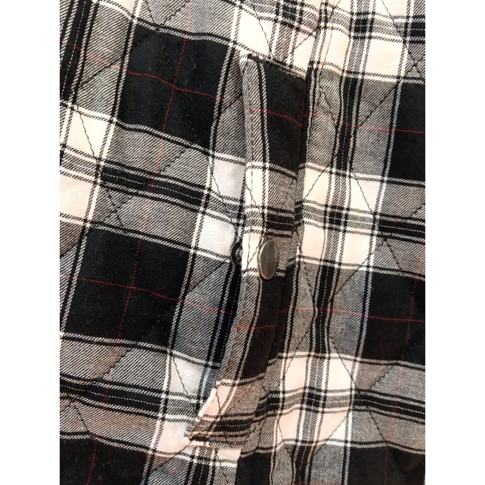 Croft & Barrow Croft & Barrow Women's Vest Quilted Reversible Multicolor Plaid Zip Hip XL NWT Lightweight Pockets Lined Polyester Polyester Size XL / US 12-14 / IT 48-50 - 6 Thumbnail