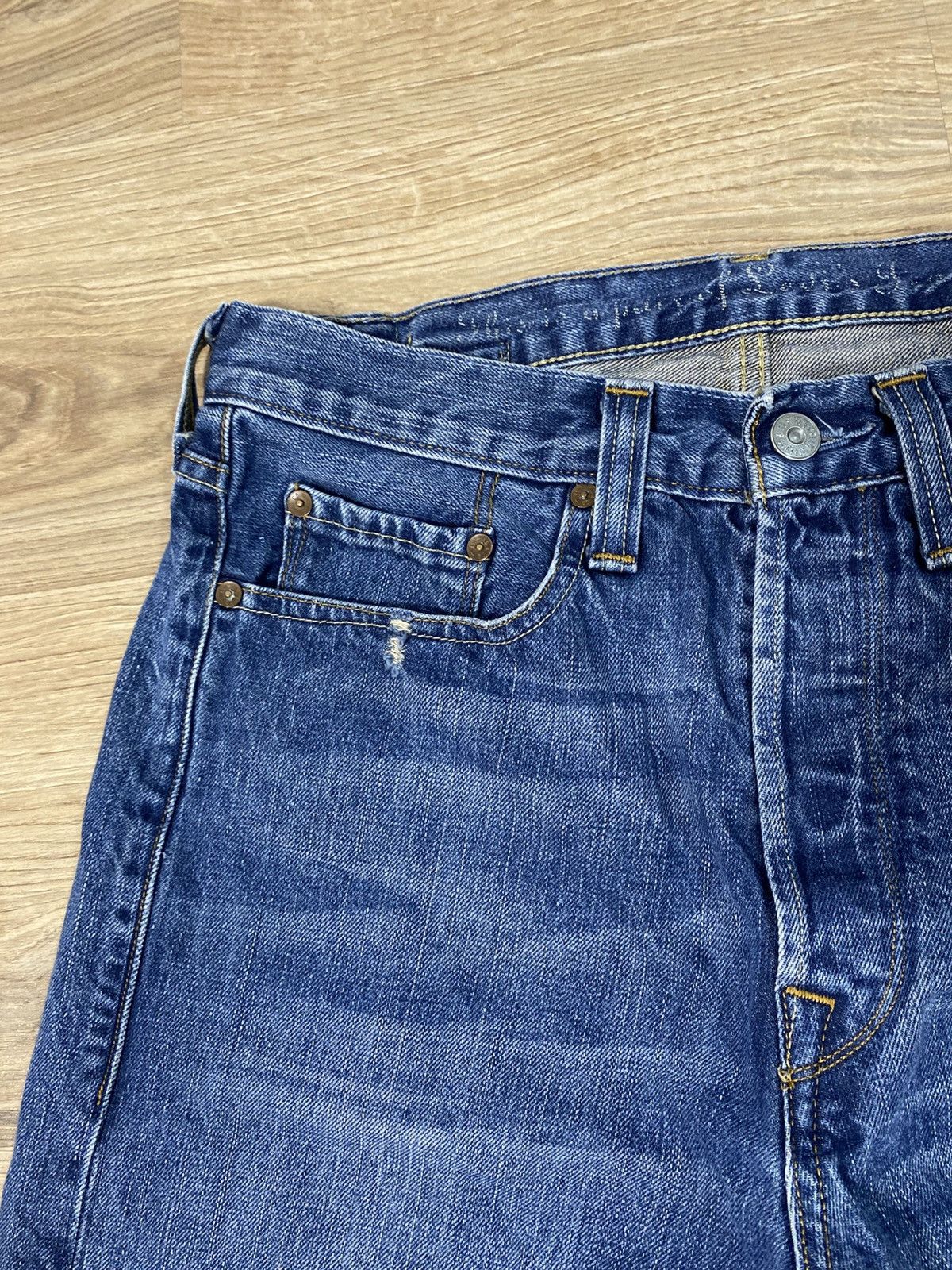 Japanese Brand × Levi's × Vintage Vintage Red Collection Levi’s Wide Straight Denim Jeans Size US 30 / EU 46 - 3 Thumbnail