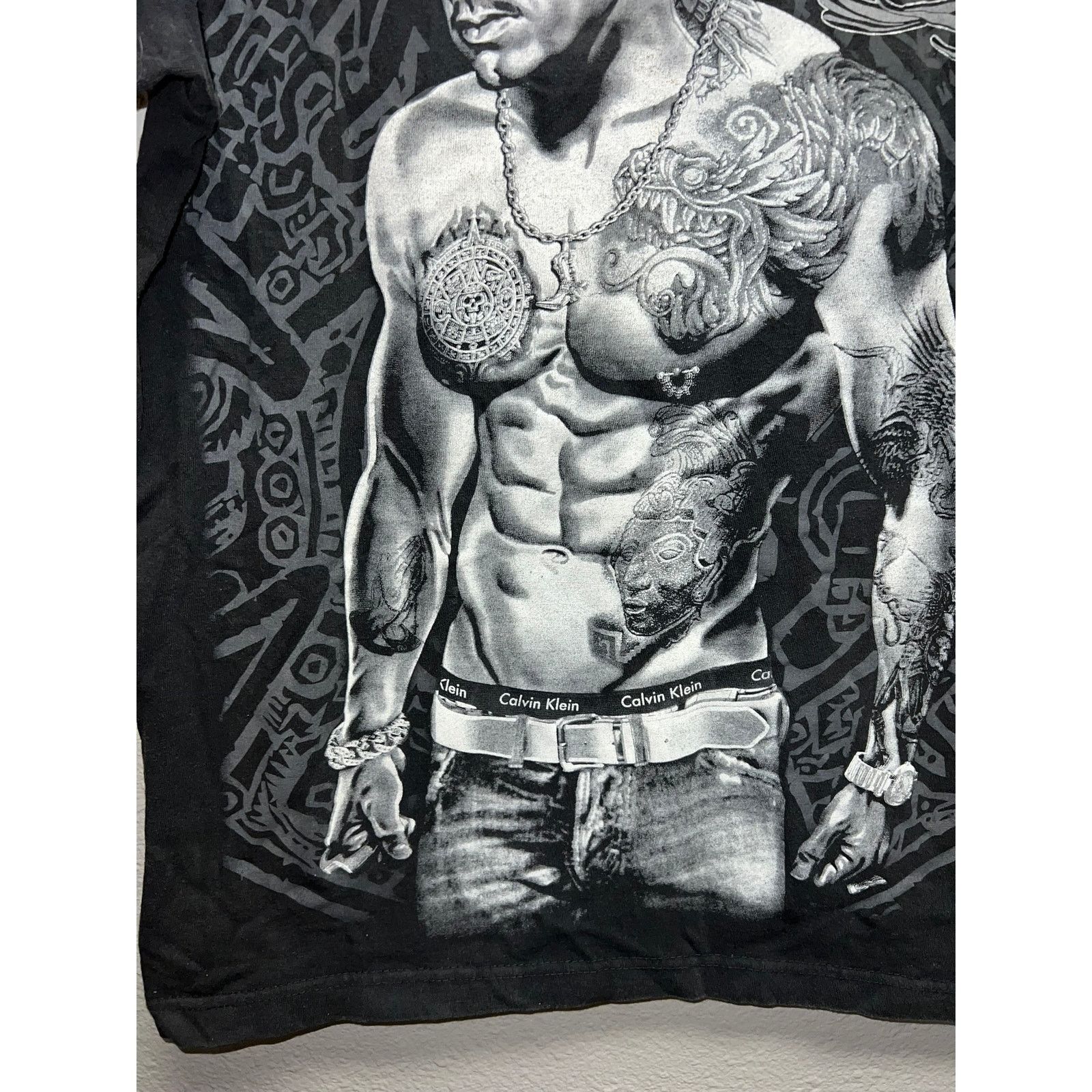 Vintage Mafioso El Mujertego Shirt Graphic Black Riviera Maya Tee L Size US L / EU 52-54 / 3 - 5 Thumbnail