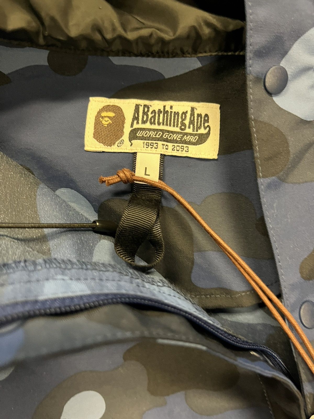 Bape Bape Color Camo Rain Poncho Size 36 - 4 Thumbnail