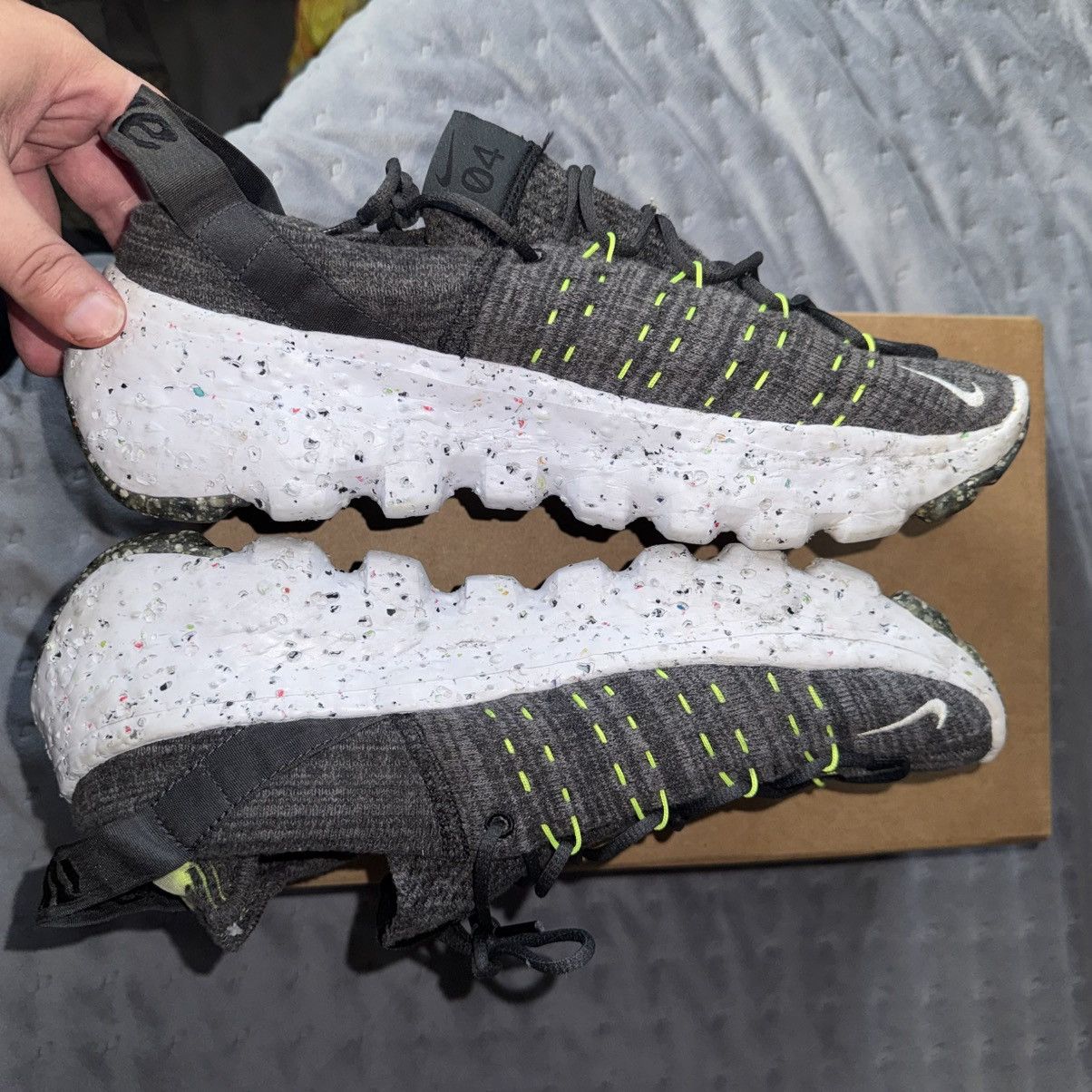 Nike Nike Space Hippie 04 Black Volt Size US 10 / EU 43 - 5 Thumbnail