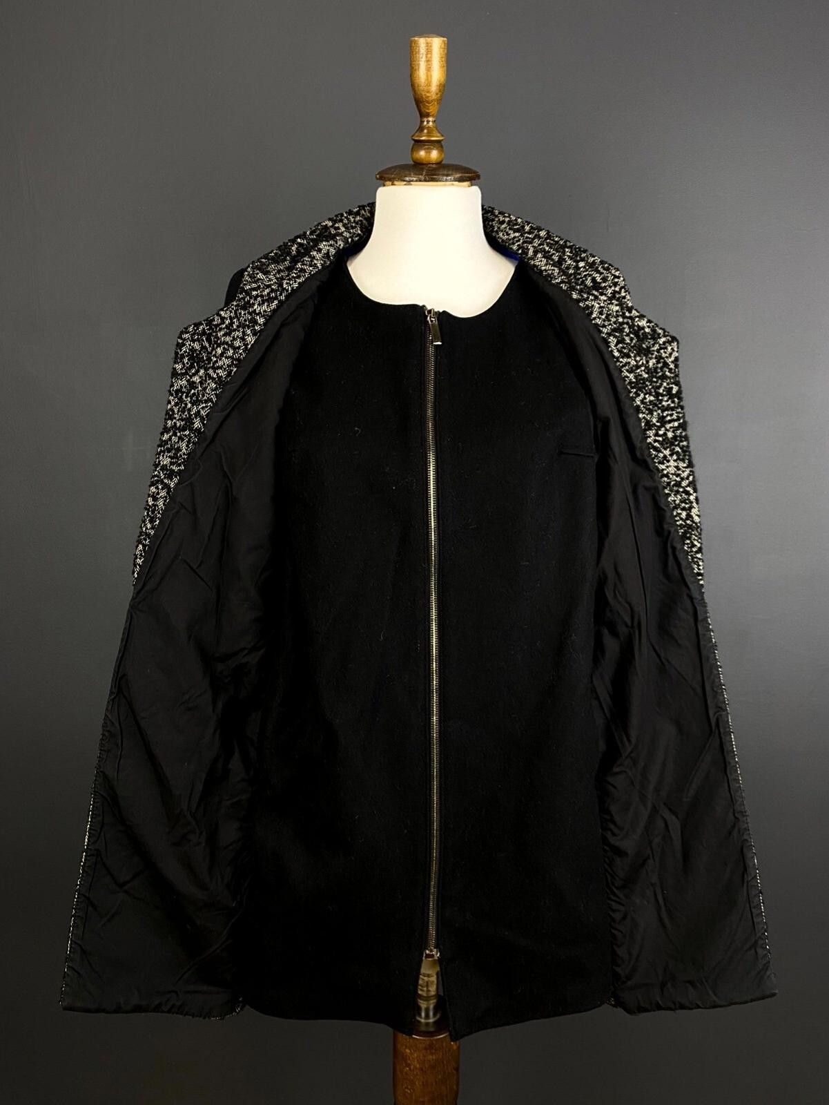 Designer Cop Copine Tandem Manteau Desiner Wool Coat Jacket Size L Size L / US 10 / IT 46 - 5 Thumbnail