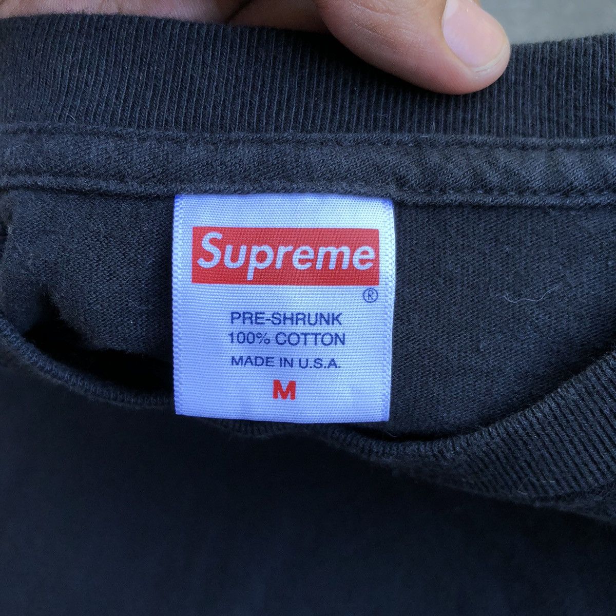 Supreme SUPREME FW22 WARNING TEE Size US L / EU 52-54 / 3 - 8 Thumbnail