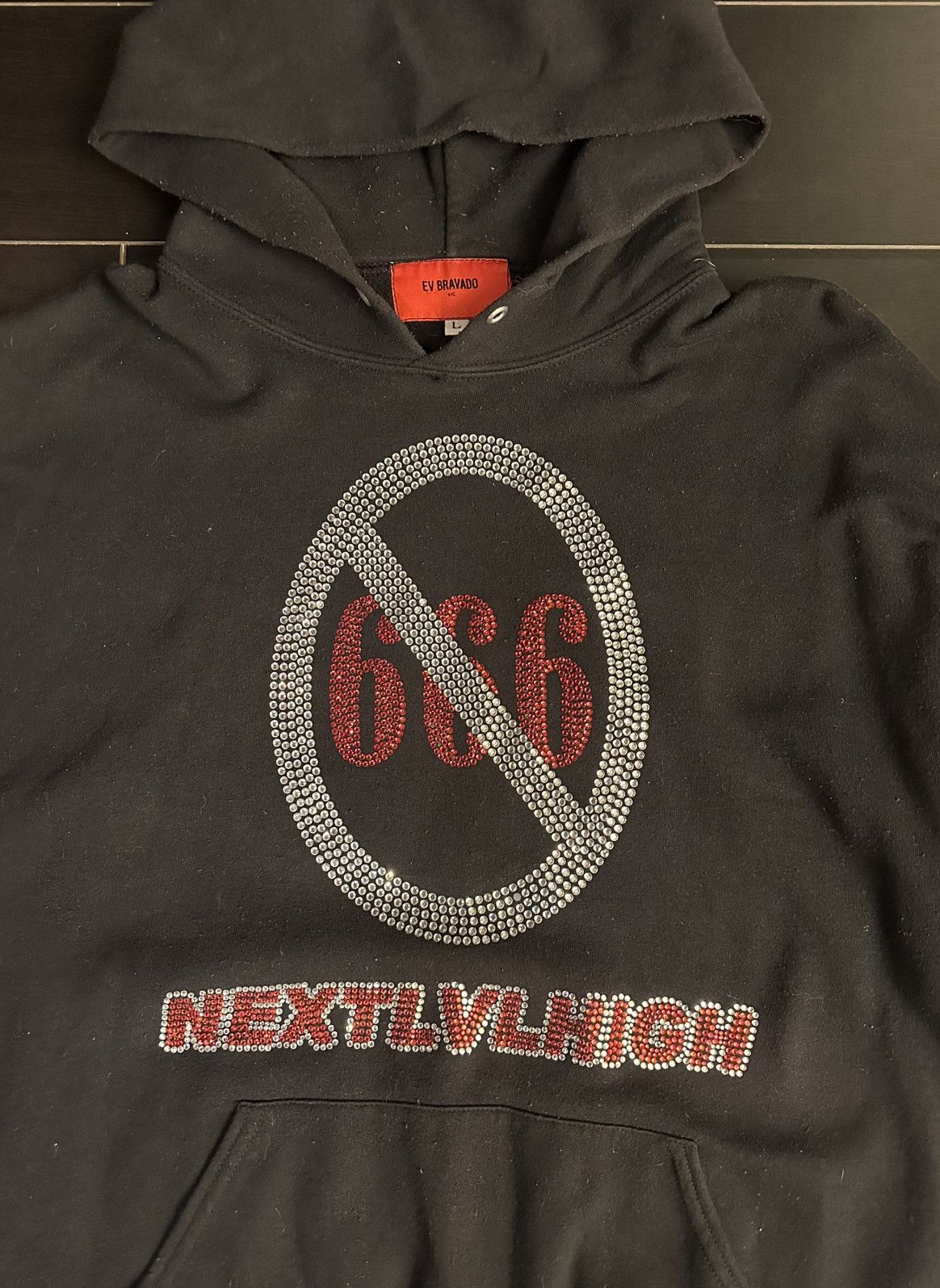 Ev Bravado Ev Bravado Anti-666 “Nextlvlhigh” Hoodie Size US L / EU 52-54 / 3 - 3 Thumbnail