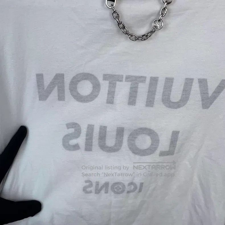 Louis Vuitton Louis Vuitton Reverse printing letter logo short sleeve Size US XS / EU 42 / 0 - 6 Thumbnail