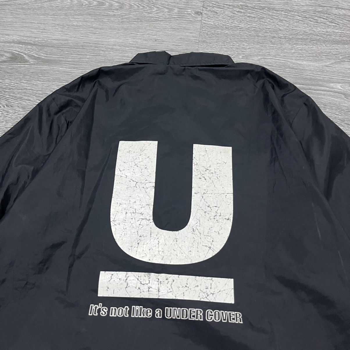 Undercover 2000's UNDER COVER "it's not like a Under Cover" CoachJacket Size US L / EU 52-54 / 3 - 2 Thumbnail