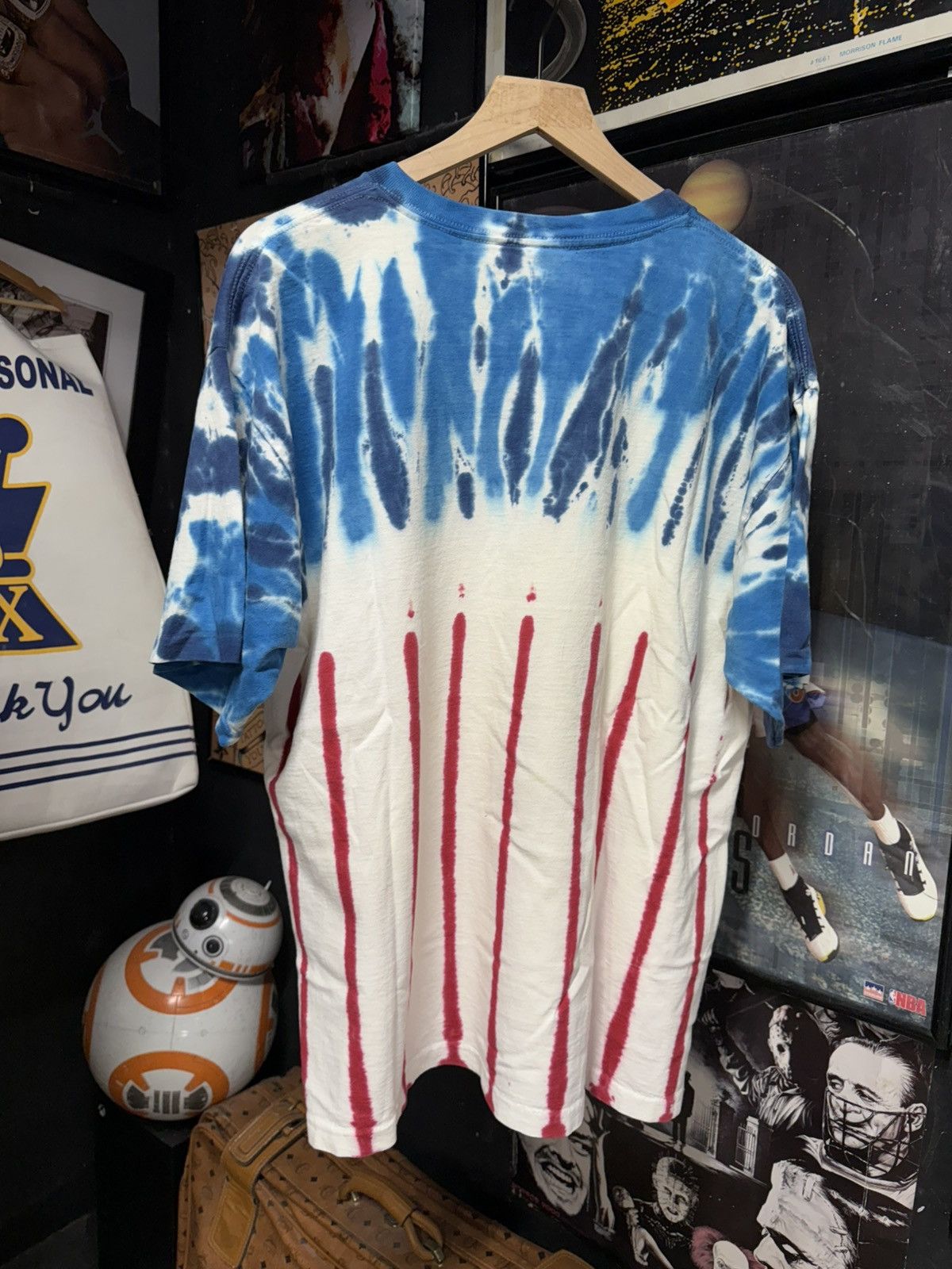 Vintage Vintage Captain America T-Shirt Vtg Marvel Comics Tee XLarge Size US XL / EU 56 / 4 - 5 Thumbnail