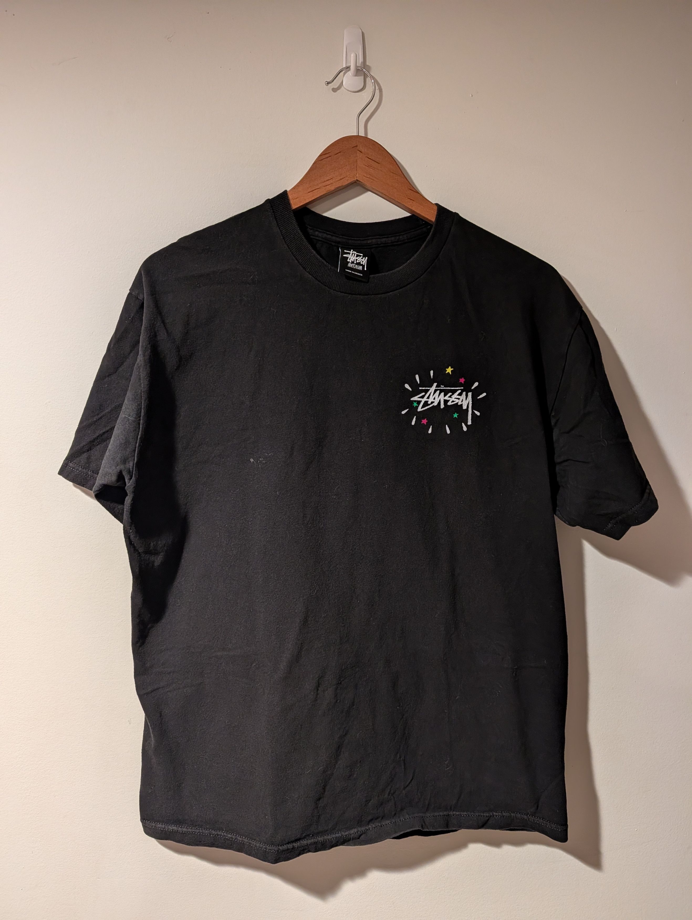 Stussy Vintage Stussy Skull Graphic T-Shirt Double Sided Streetwear Size US M / EU 48-50 / 2 - 1 Thumbnail