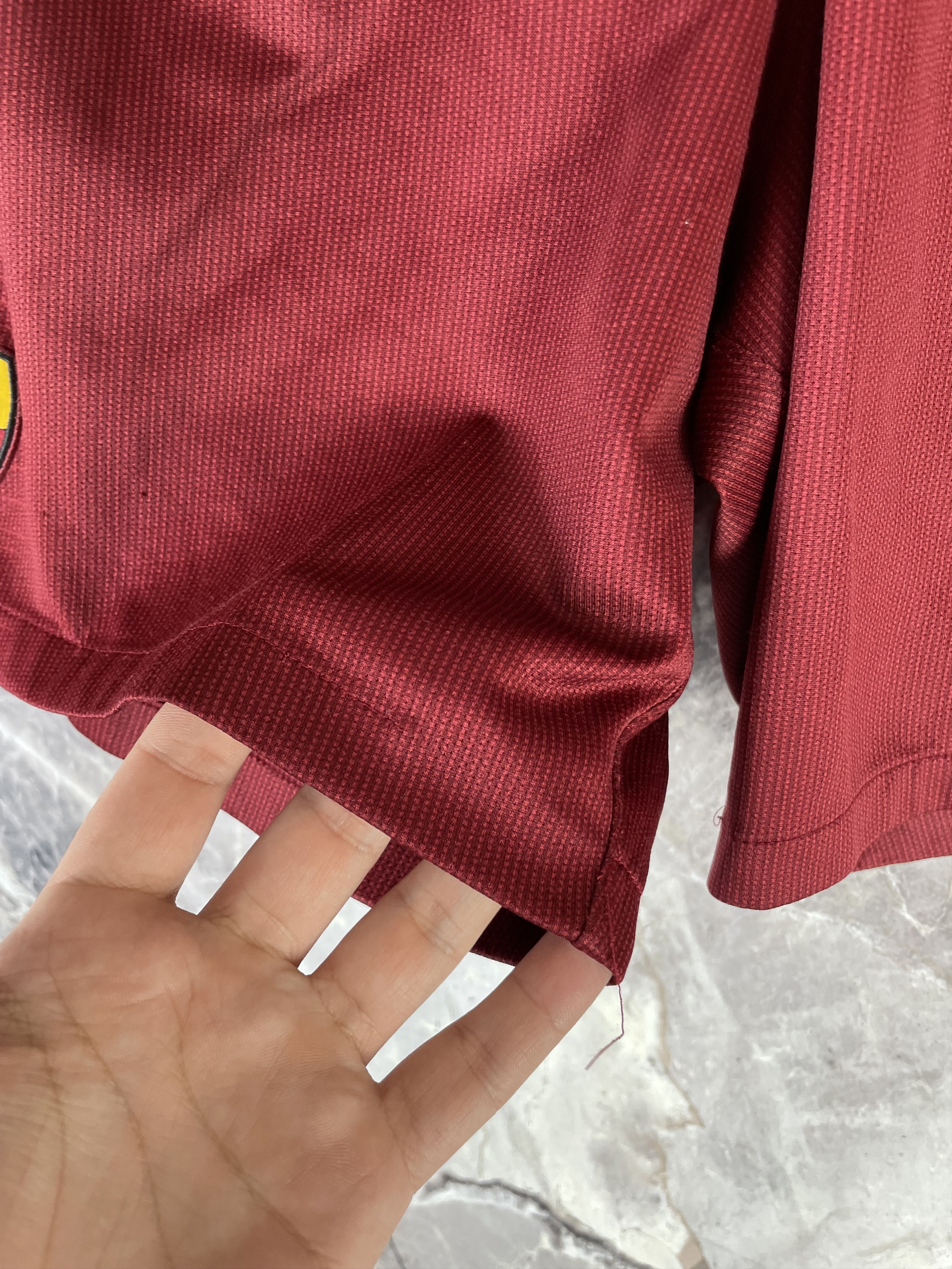 Nike Nike AS Roma Vintage Shorts Y2k Size US 34 / EU 50 - 4 Thumbnail