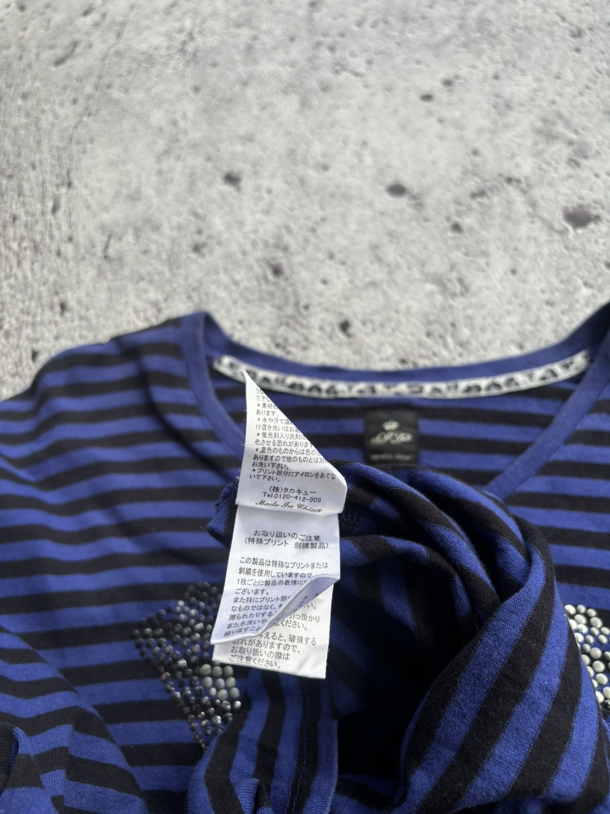 Hysteric Glamour Y2k Semantic design stripe skull logo Longsleeve Size US M / EU 48-50 / 2 - 5 Thumbnail