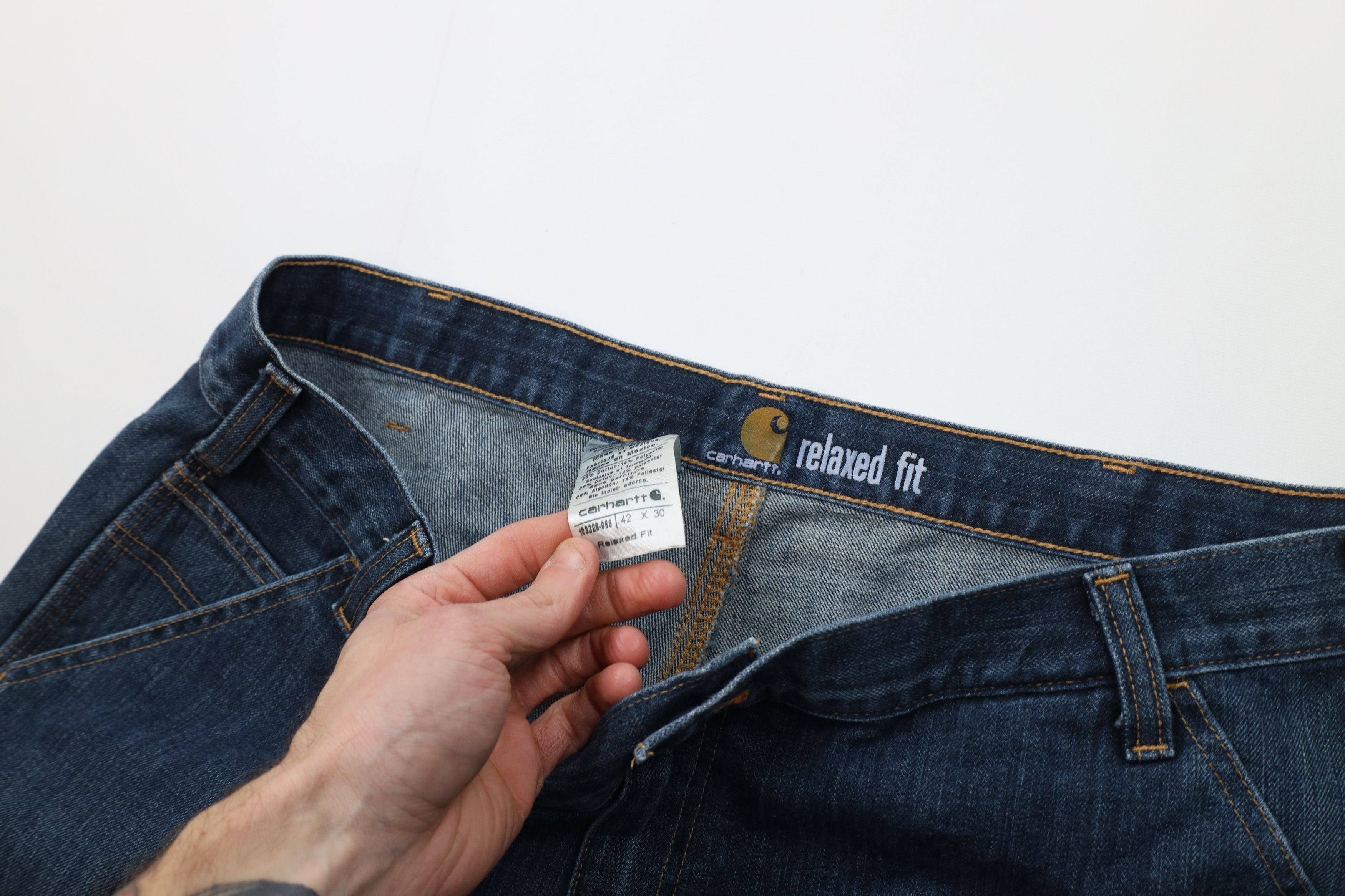Carhartt Vintage Y2K Carhartt Relaxed Double Knee Wide Leg Jeans Size US 42 / EU 58 - 10 Thumbnail