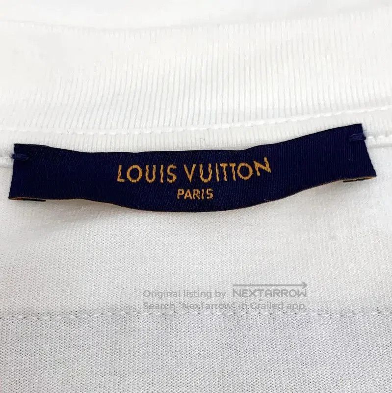 Louis Vuitton Louis Vuitton XXl White Cotton Women's T. Size XXL / US 16-18 / IT 52-54 - 5 Thumbnail
