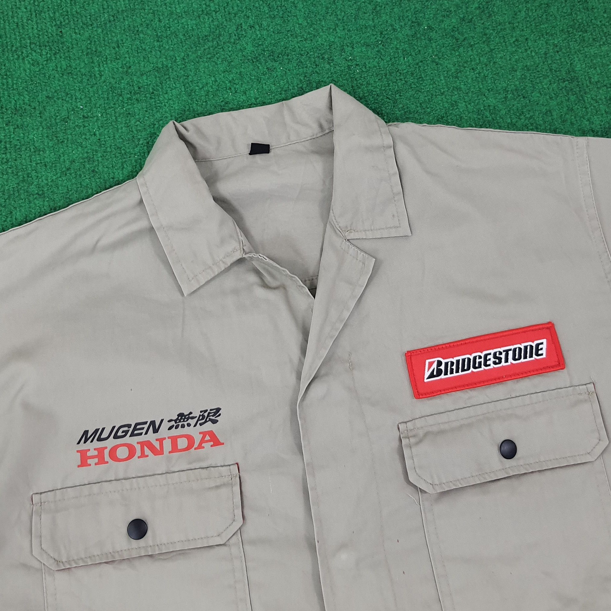Japanese Brand × Vintage Vintage Honda Mugen x Bridgestone Custom Jacket C221N6 Size US M / EU 48-50 / 2 - 4 Thumbnail