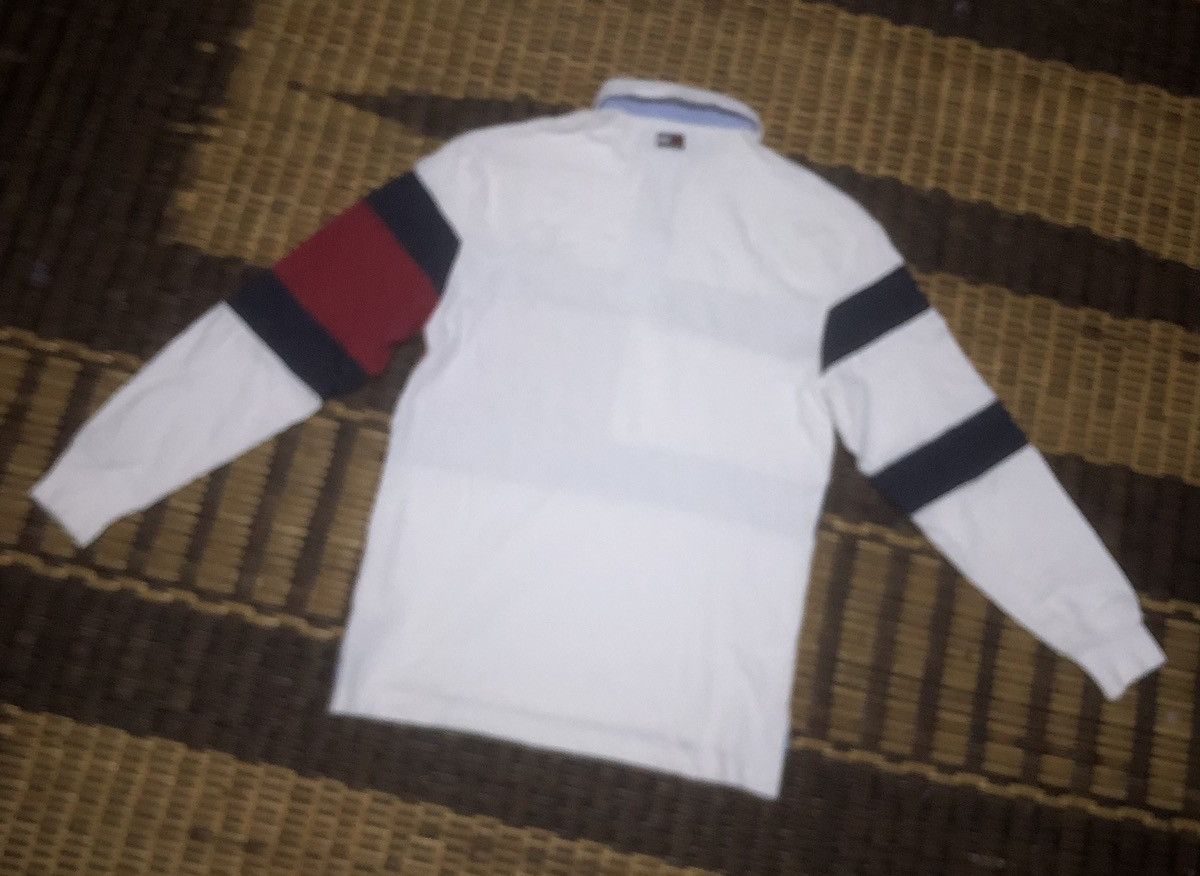 Tommy Hilfiger Tommy Jeans Tommy Hilfiger Big Logo Long Sleeve Polo Shirt Size US XS / EU 42 / 0 - 13 Thumbnail