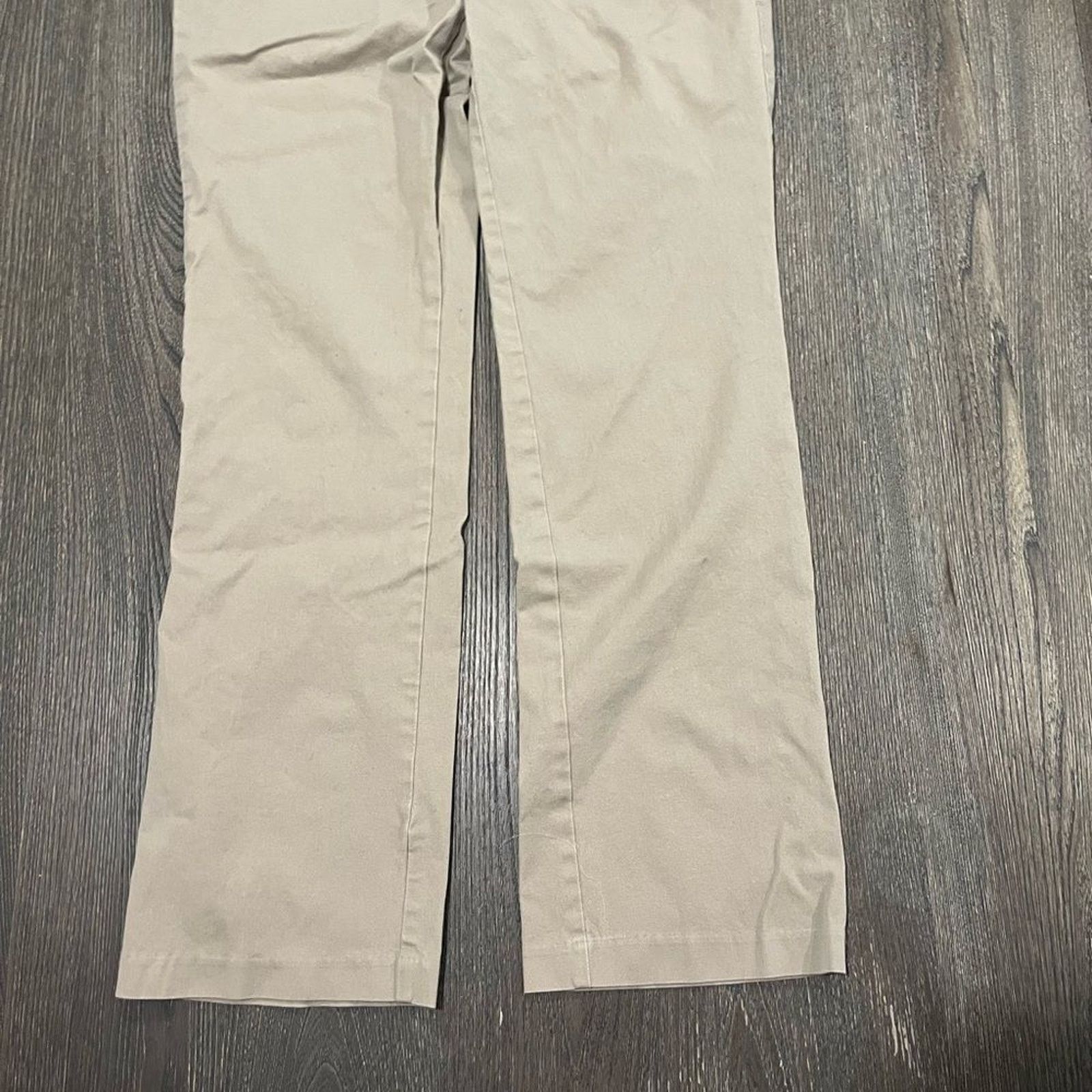 Dockers Dockers Khaki Dress Pants Straight Leg Flat Front Mid Rise12 Size 34" / US 12 / IT 48 - 2 Thumbnail