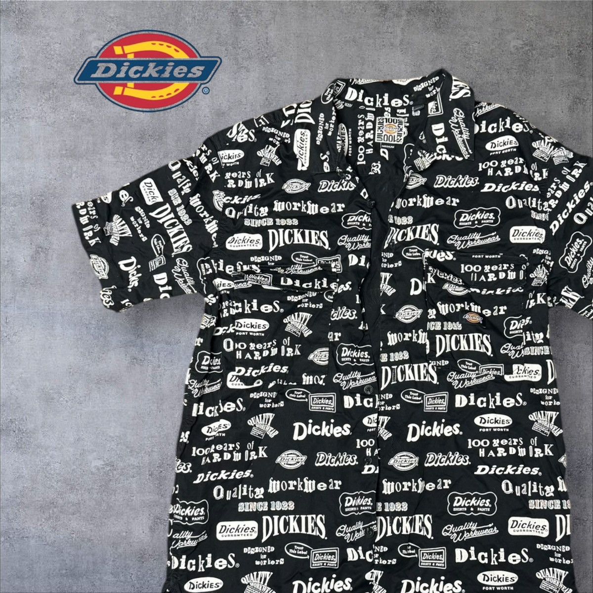 Dickies Vintage shirt size M dickies fullprint rap y2k Size US M / EU 48-50 / 2 - 1 Thumbnail